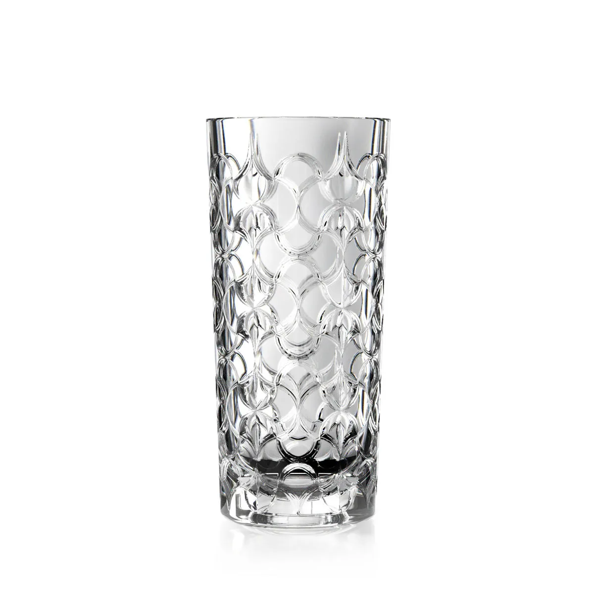 bruno evrard Vase en verre ARABESQUE d'une hauteur de 28cm