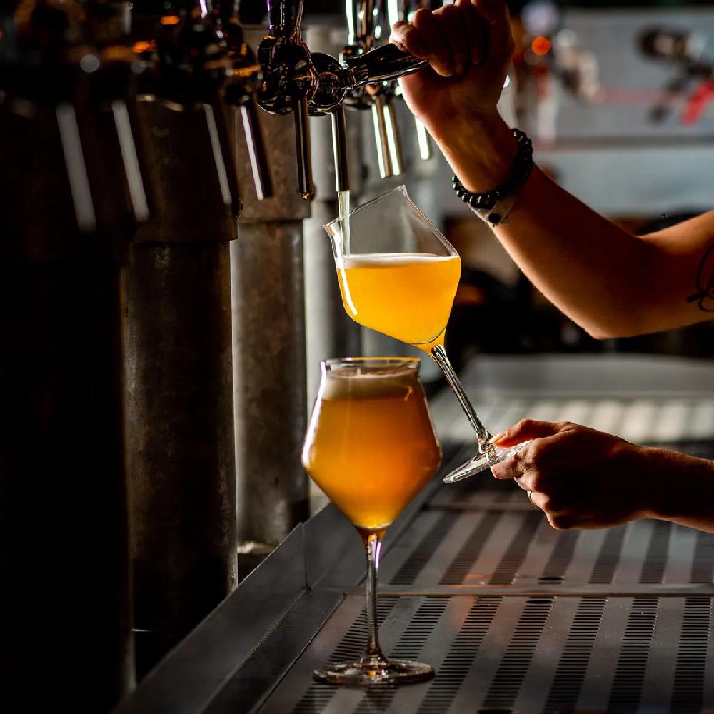 Bruno Evrard Verre à Bière ABBAYE En Verre Transparent De 44cl