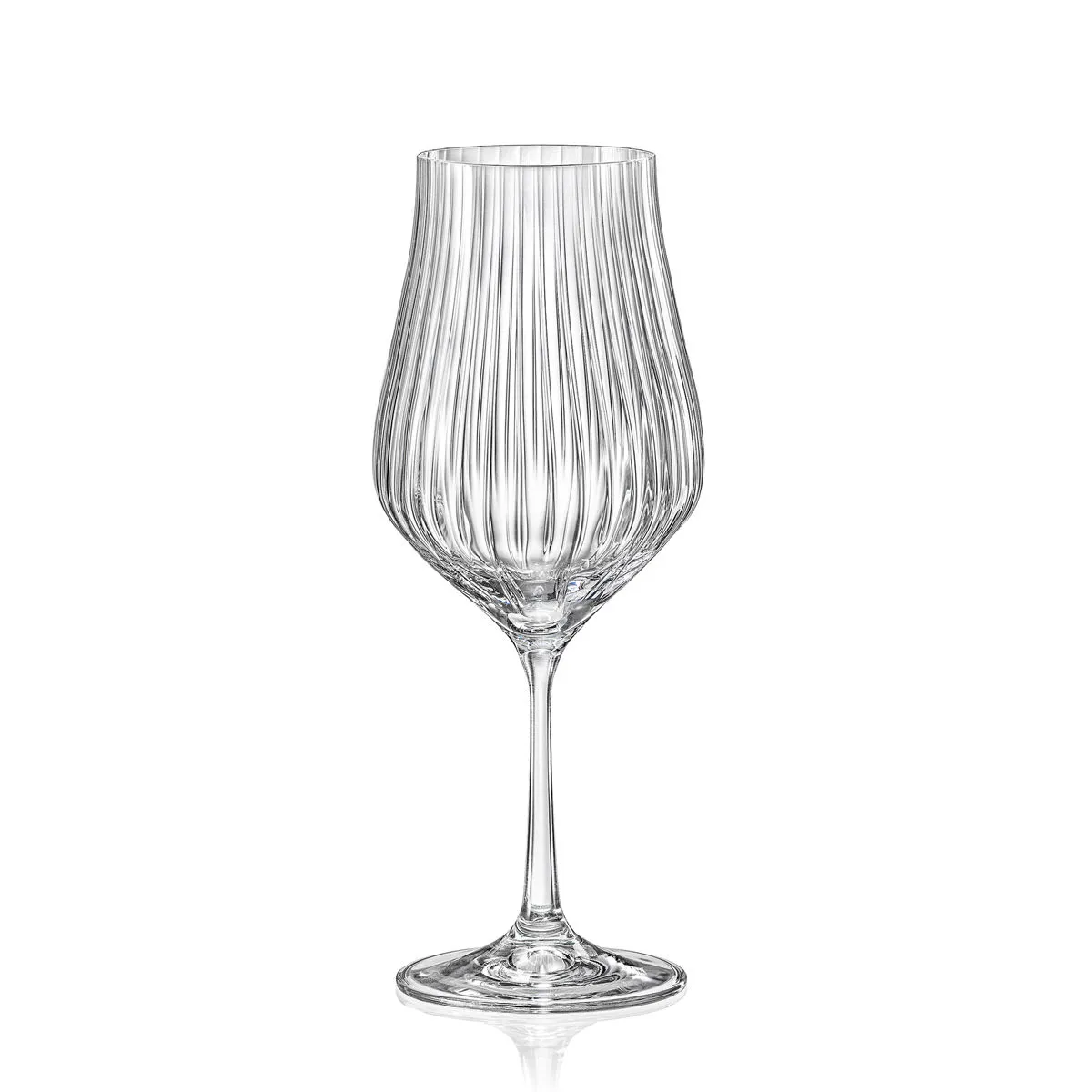 bruno evrard Verre à vin CONTURA OPTIQUE en verre uni de 45cl