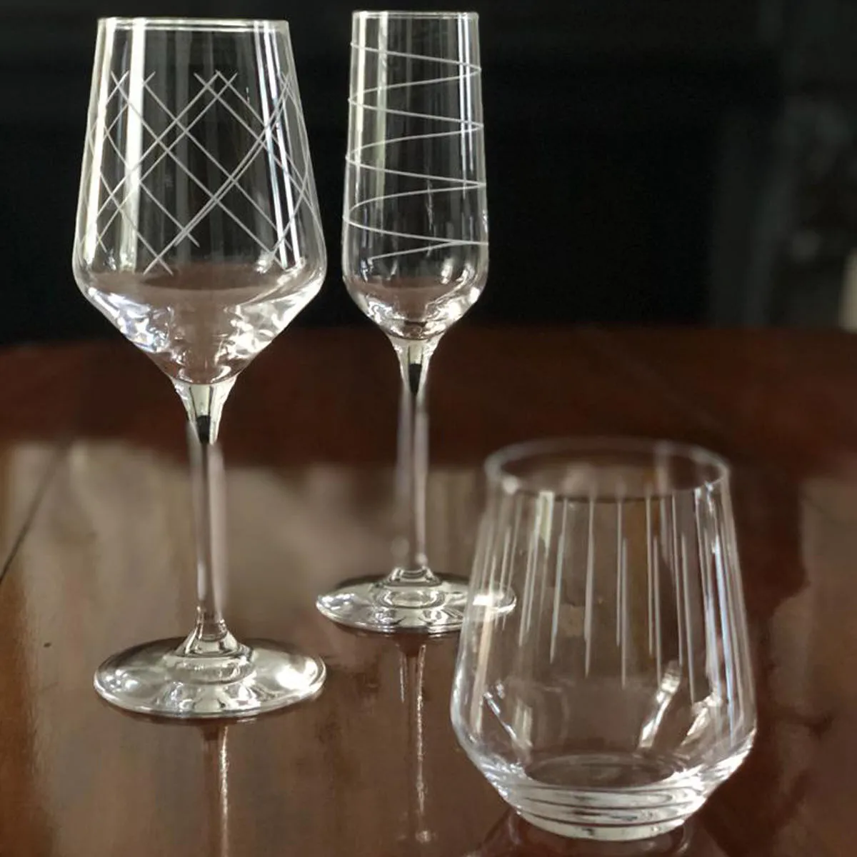 Bruno Evrard Verres à Vin Design - Collection DYNASTY