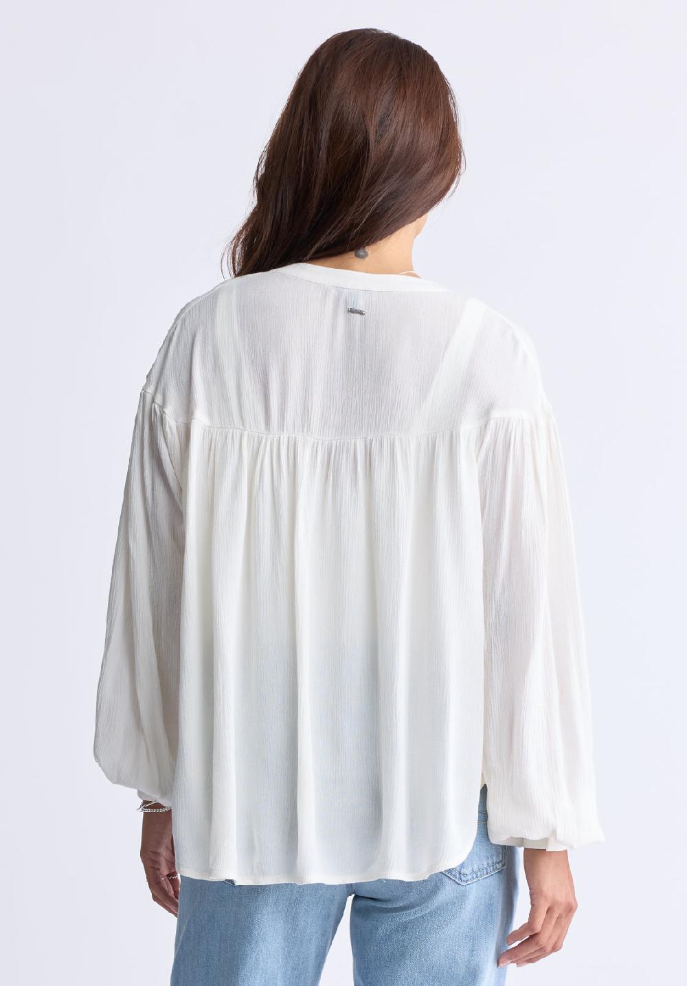 Buffalo David Bitton Blouse Ample Avec Encolure En V Et Manches Tombantes Kensley Pour Femm