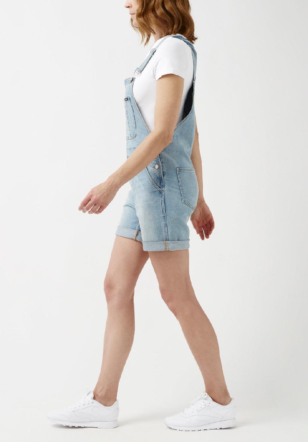 Buffalo David Bitton Holly Vintage Overalls Shorts