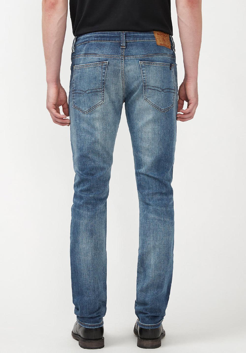 Buffalo David Bitton JEAN ÉTROIT SLIM ASH - BM22604