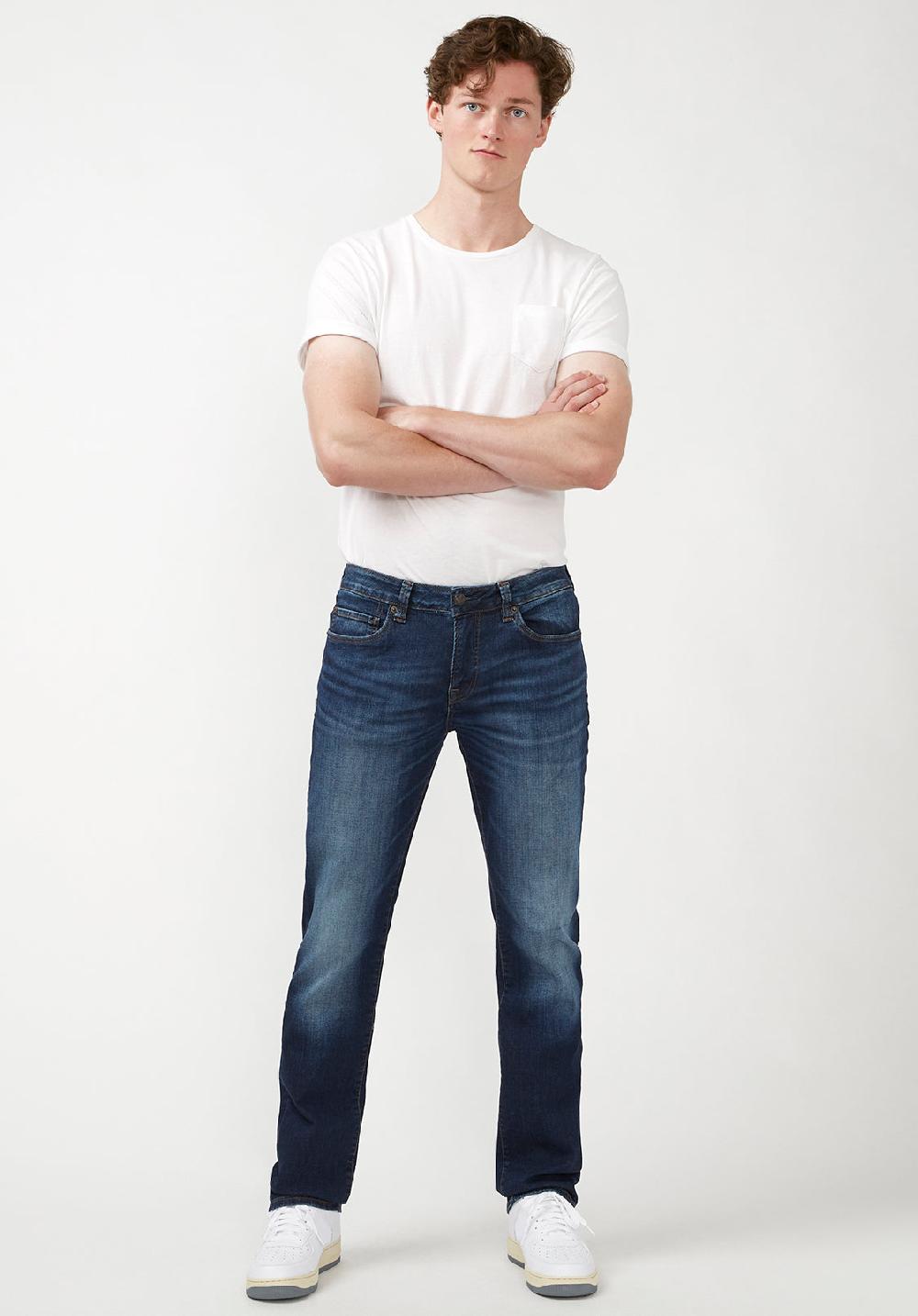 Buffalo David Bitton JEAN ÉTROIT SLIM ASH - BM22633