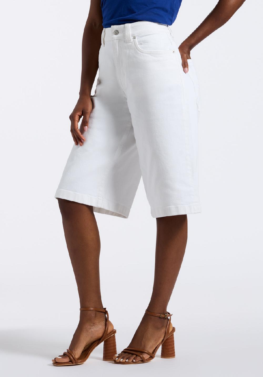 Buffalo David Bitton Jorts Pour Femme Jackie Blanc