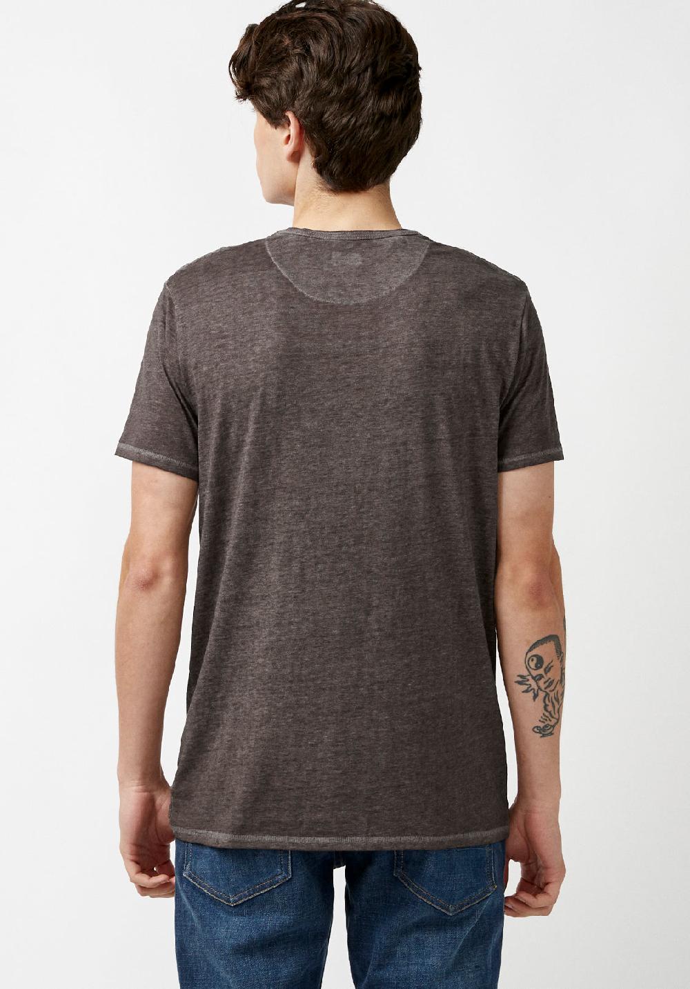 Buffalo David Bitton T-SHIRT HENLEY KASUM - BM21411