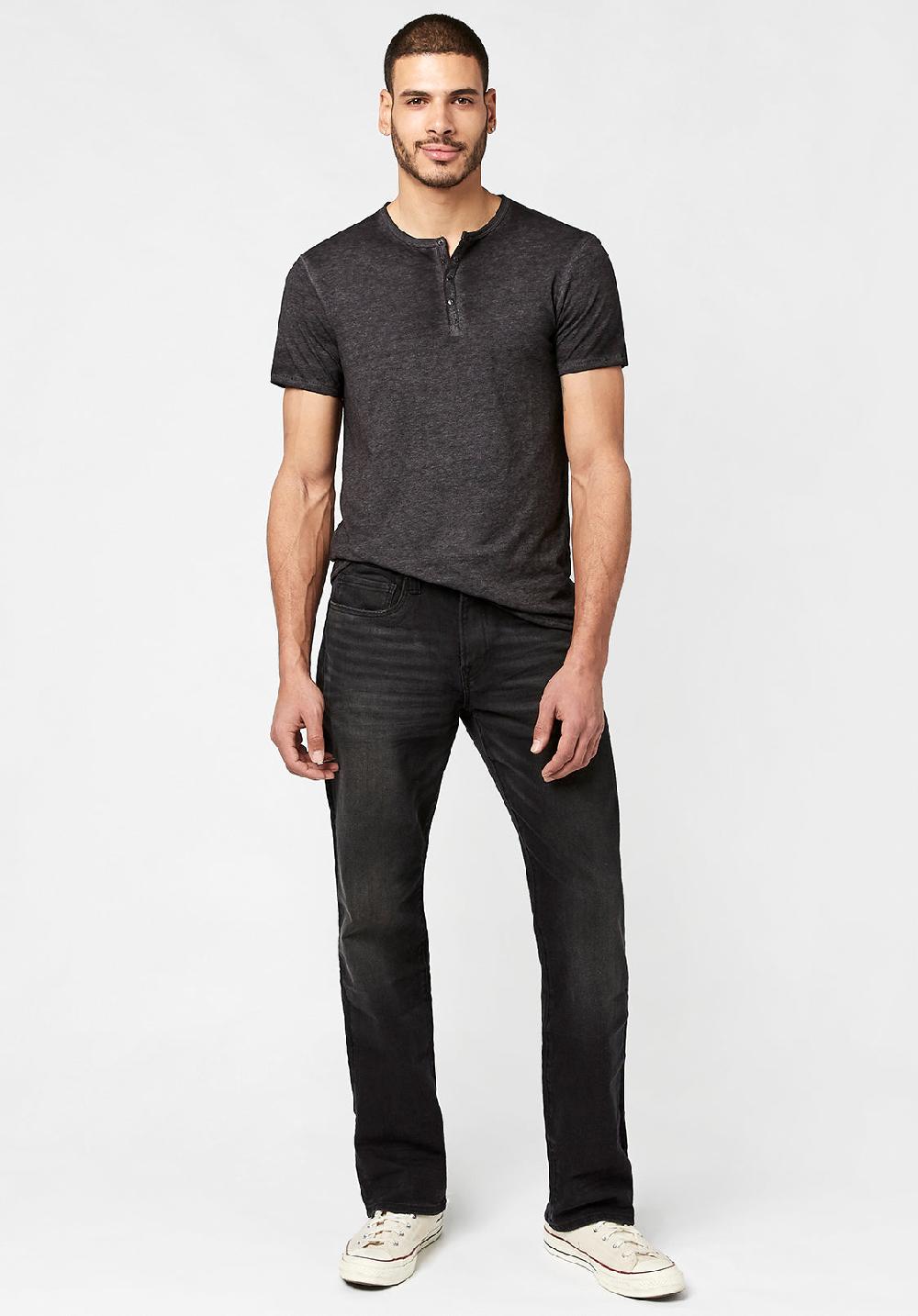 Buffalo David Bitton T-SHIRT HENLEY KASUM - BM21411