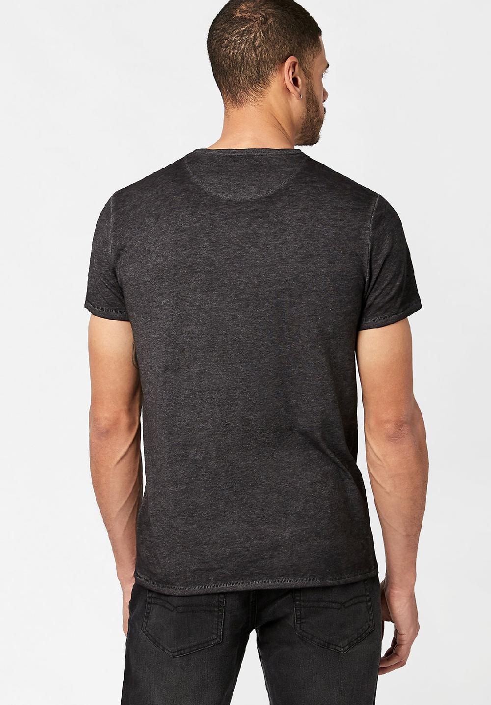 Buffalo David Bitton T-SHIRT HENLEY KASUM - BM21411