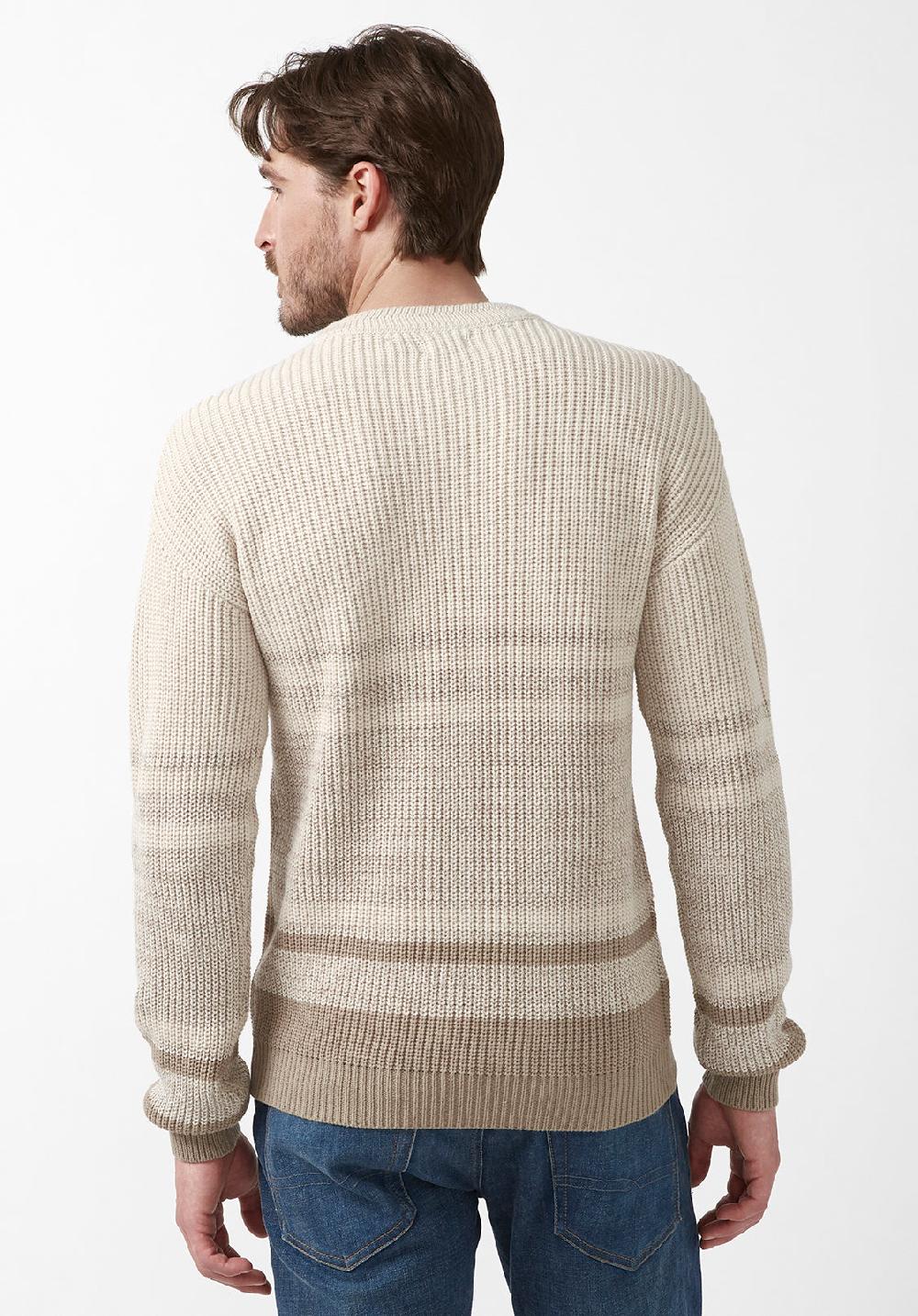 Buffalo David Bitton Walima Beige Men’s Sweater