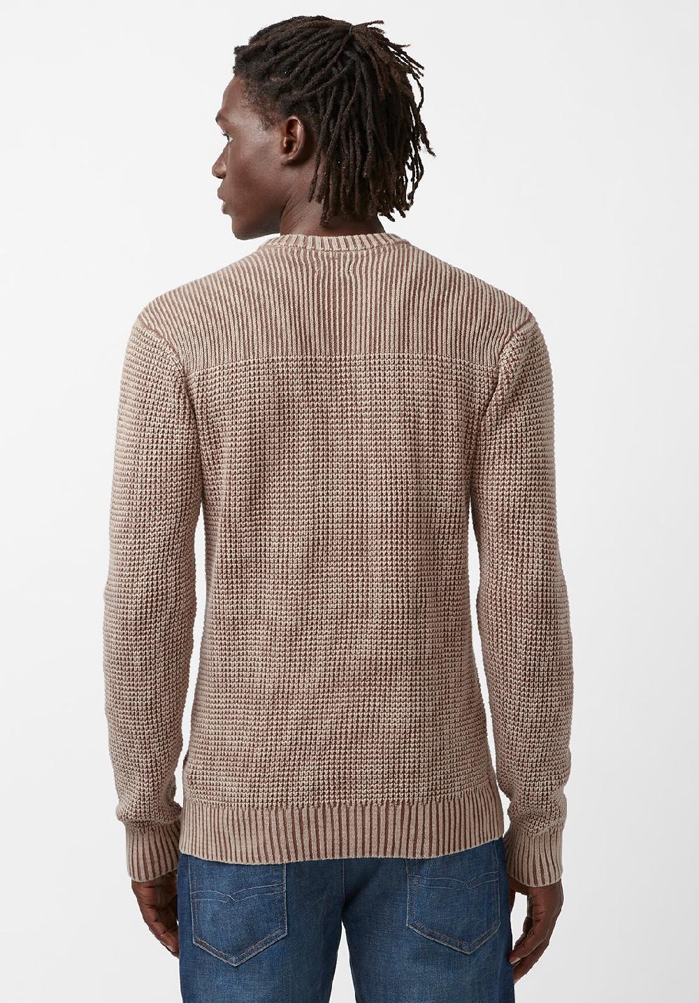 Buffalo David Bitton Washy Beige Men’s Sweater