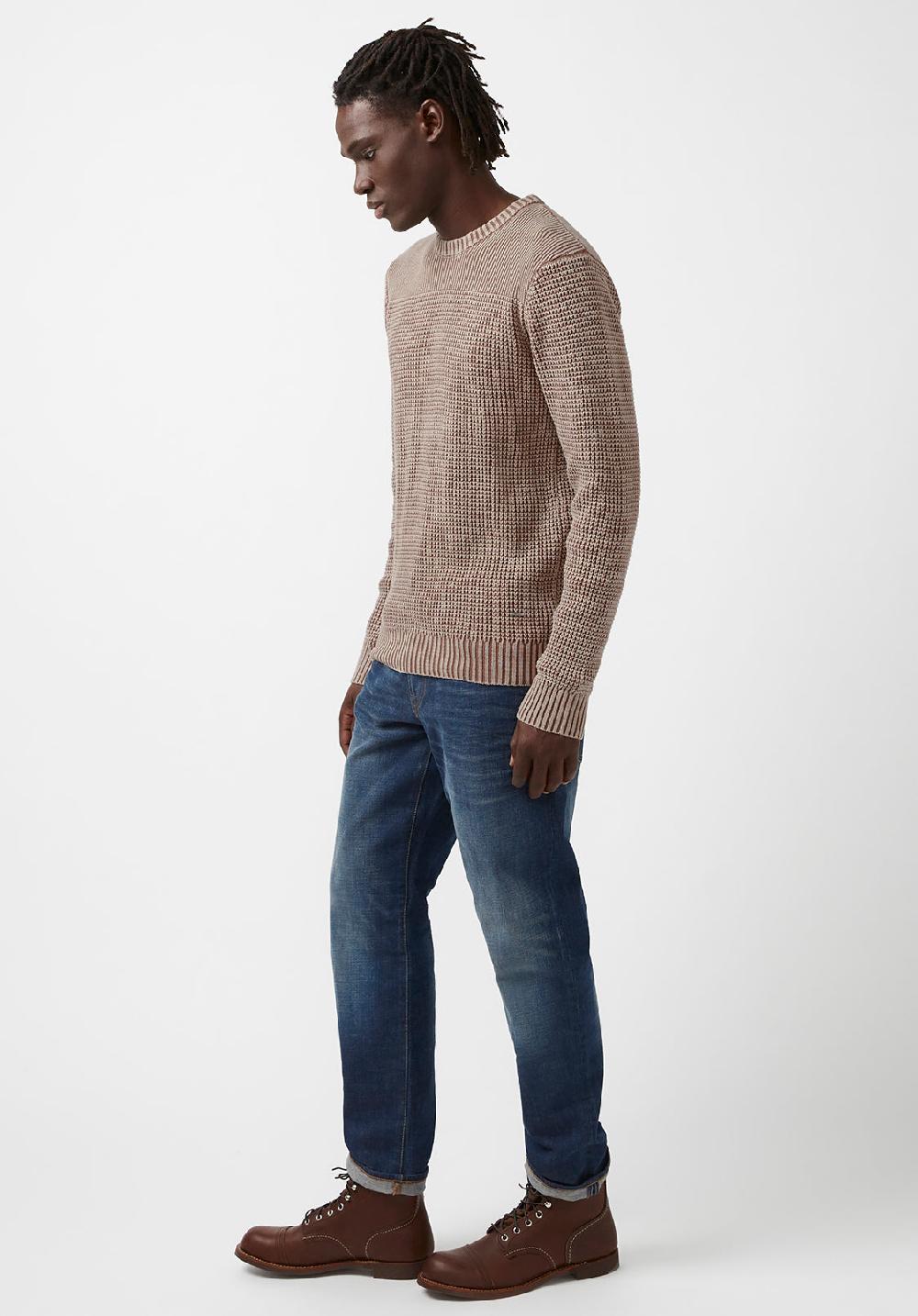 Buffalo David Bitton Washy Beige Men’s Sweater