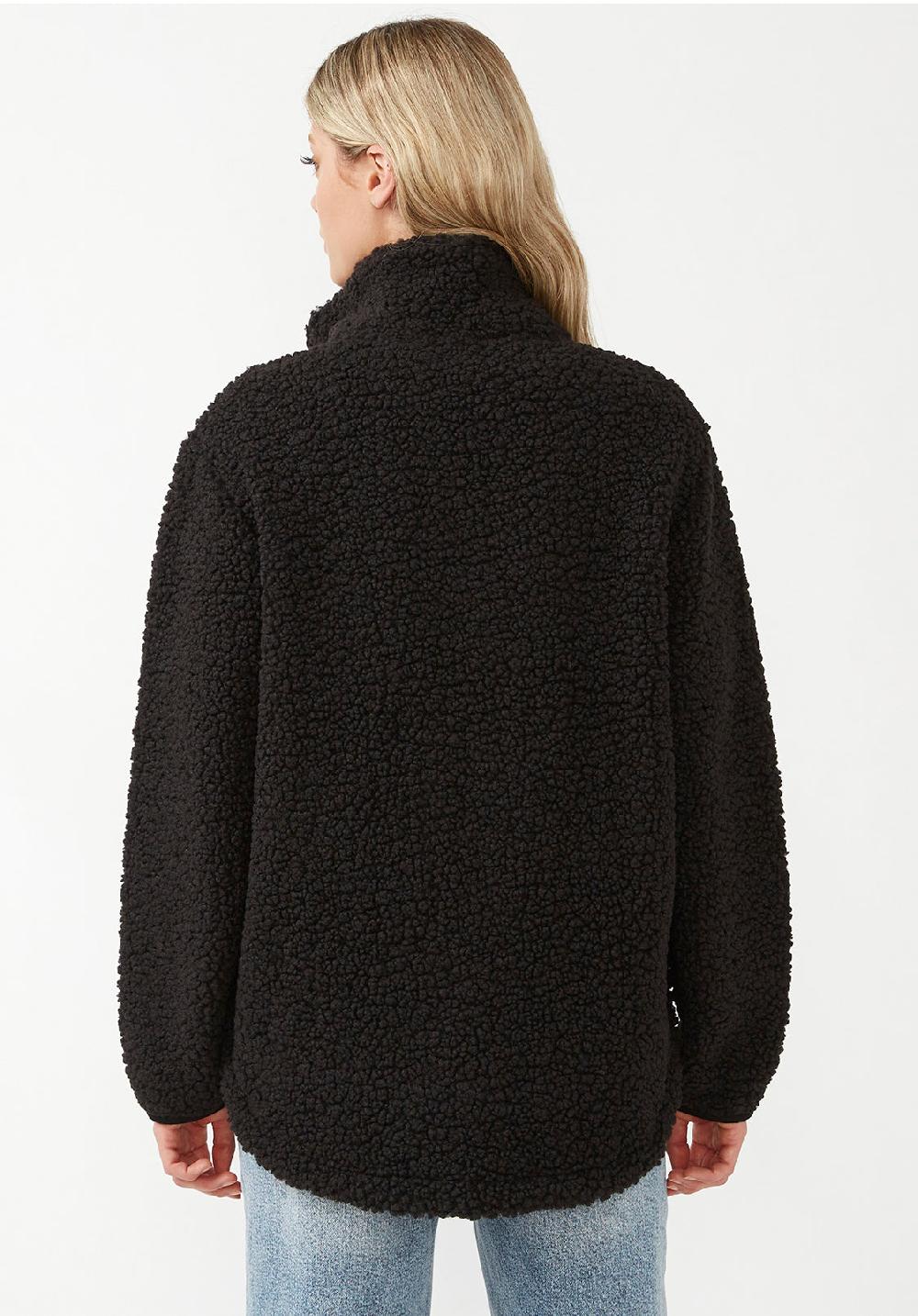 Buffalo David Bitton Caterina Women's Full Zip Jacket In Black