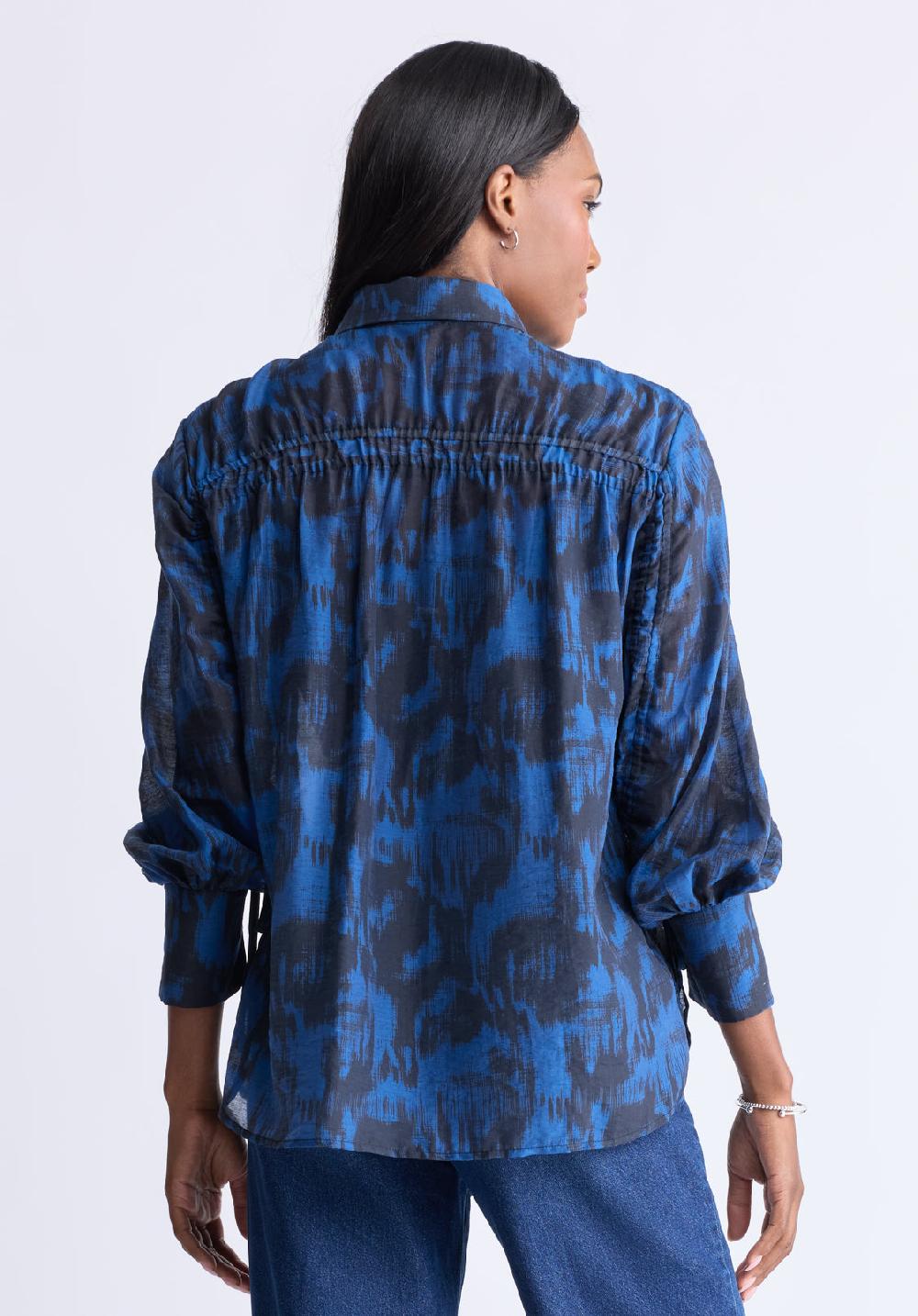 Buffalo David Bitton Chemisier à Imprimé Abstrait Avec Fermeture Boutonnée Hayley Pour Femm