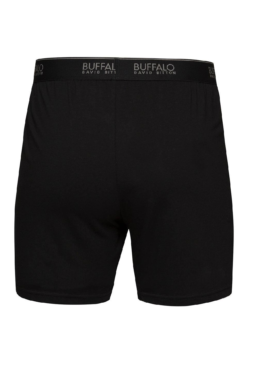 Buffalo David Bitton Emballage De 3 Boxers Amples Noir- BC41