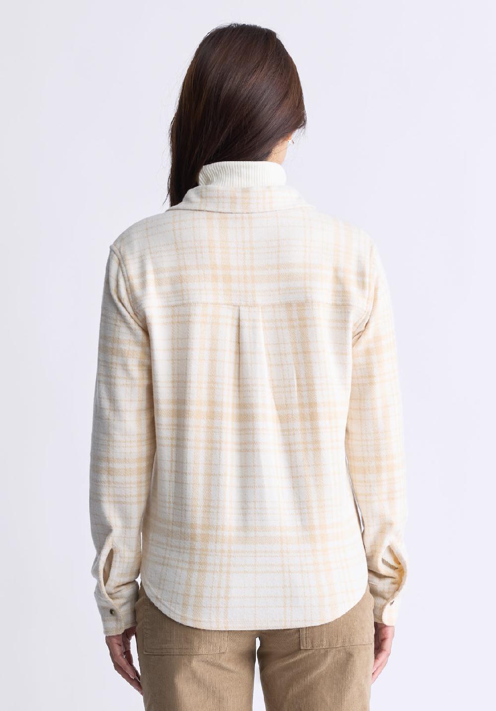 Buffalo David Bitton Georgie Women's Long-Sleeved Shirt Biscotti Beige