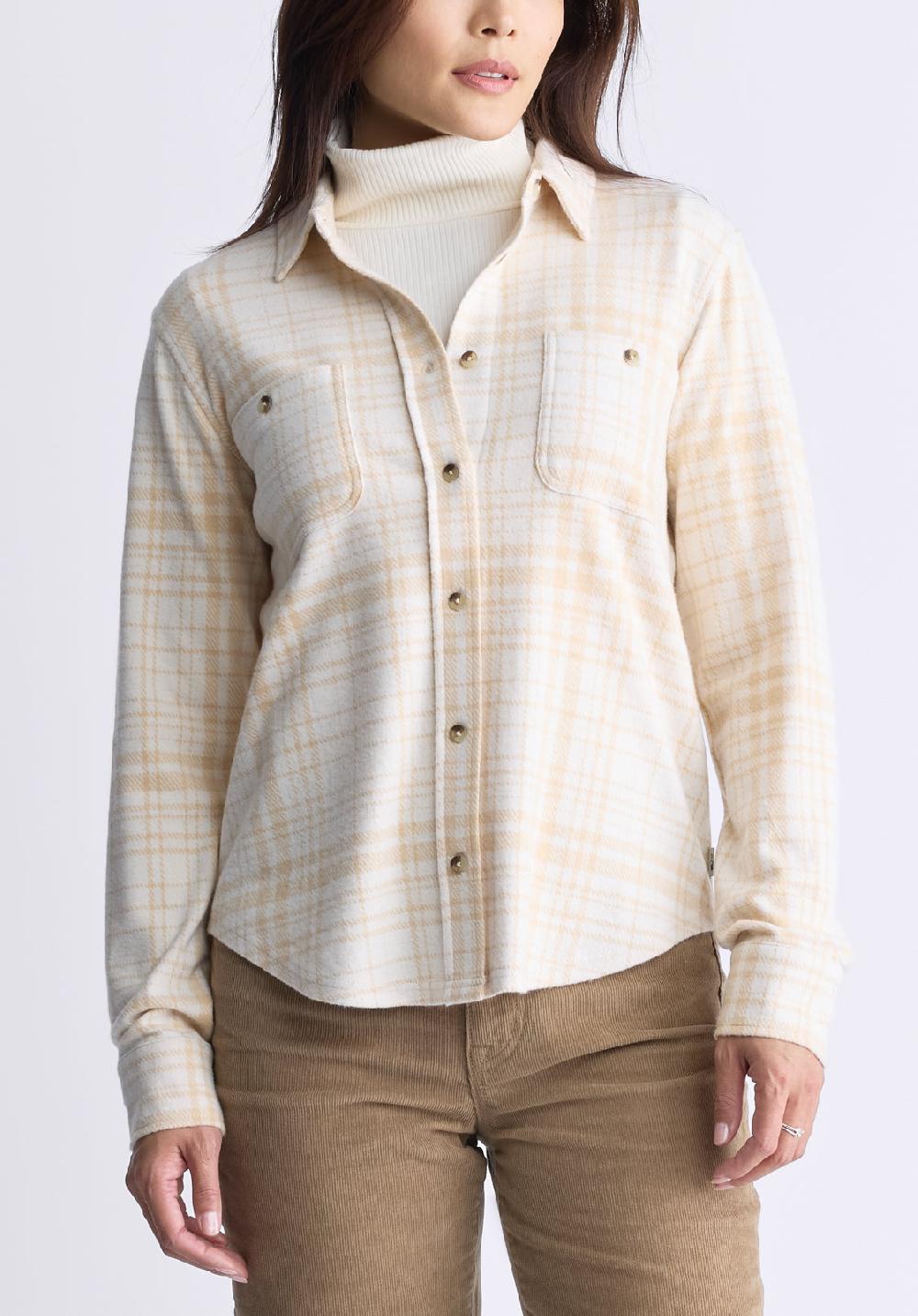 buffalo david bitton Georgie Women's Long-Sleeved Shirt Biscotti Beige