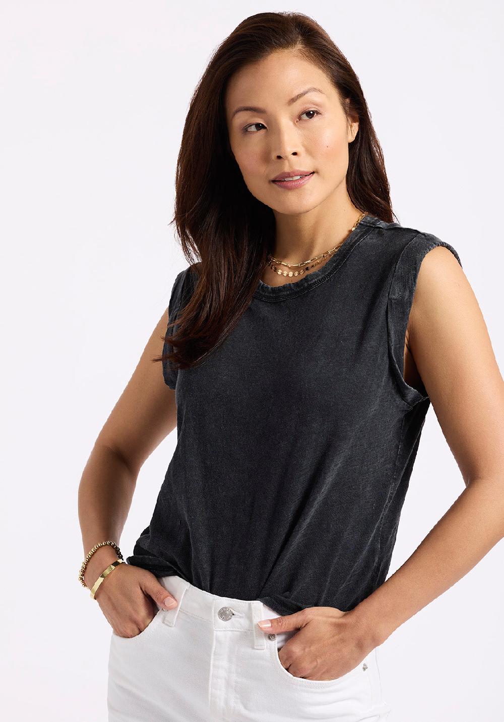 Buffalo David Bitton Haut Sans Manches Elayne Pour Femme Noir