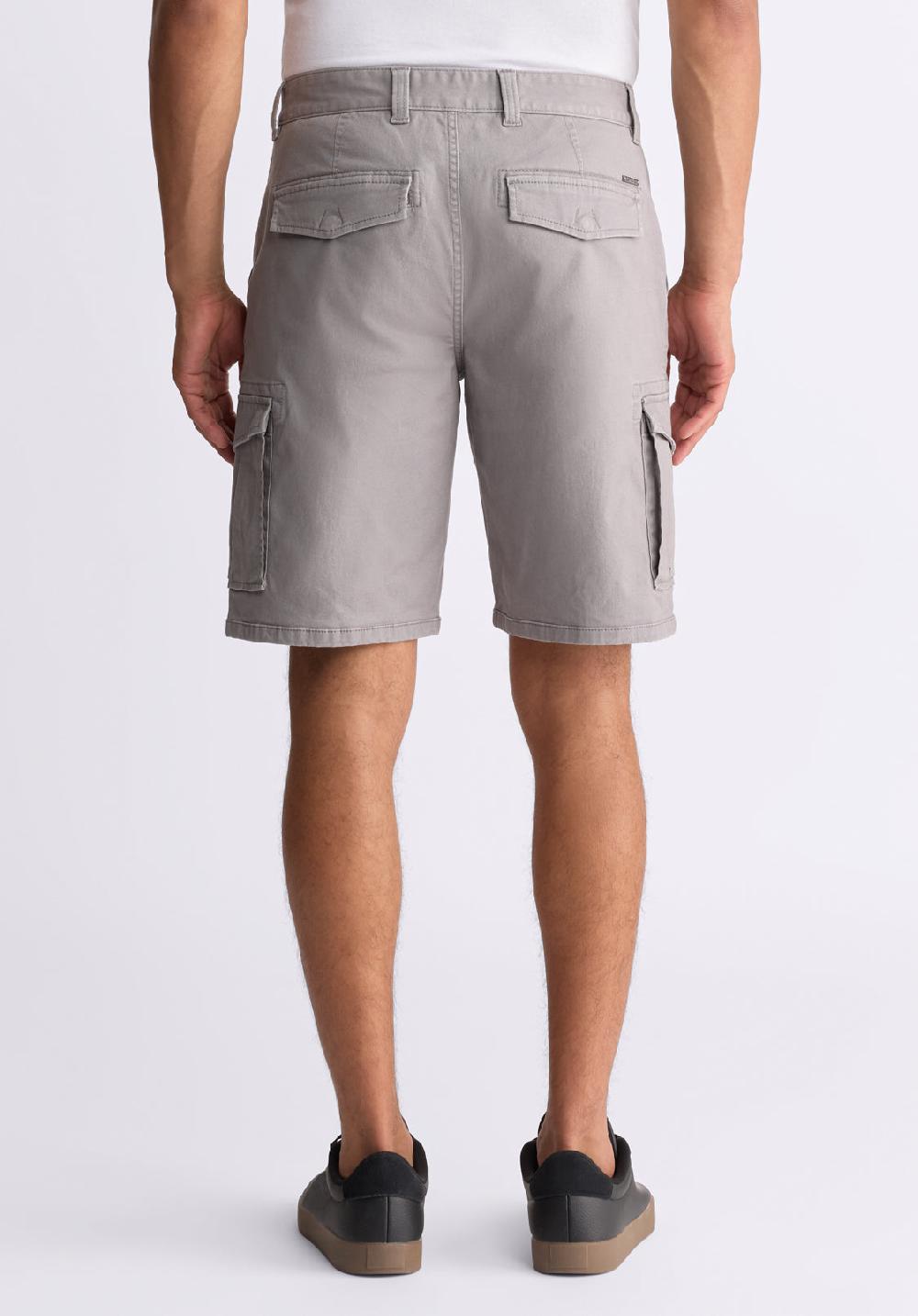 Buffalo David Bitton Hiero Men's Cargo Shorts Ardent Grey