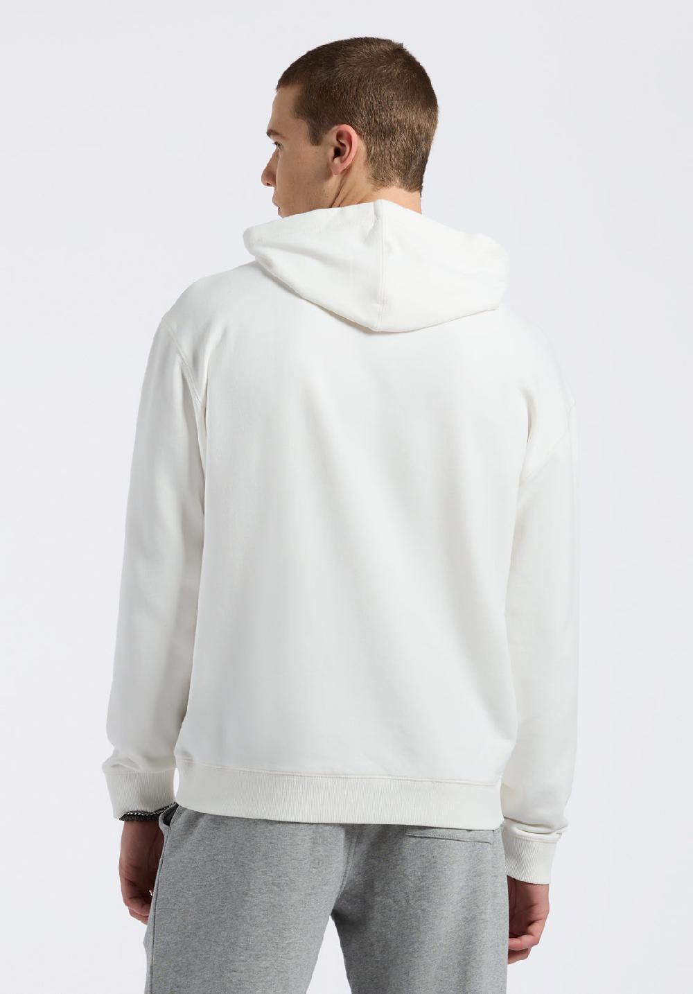 Buffalo David Bitton Hoodie Décontracté Pour Homme Finley Blanc
