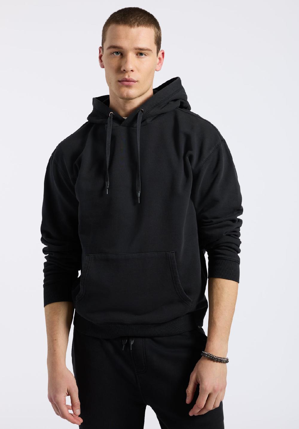 Buffalo David Bitton Hoodie Décontracté Pour Homme Finley Noir