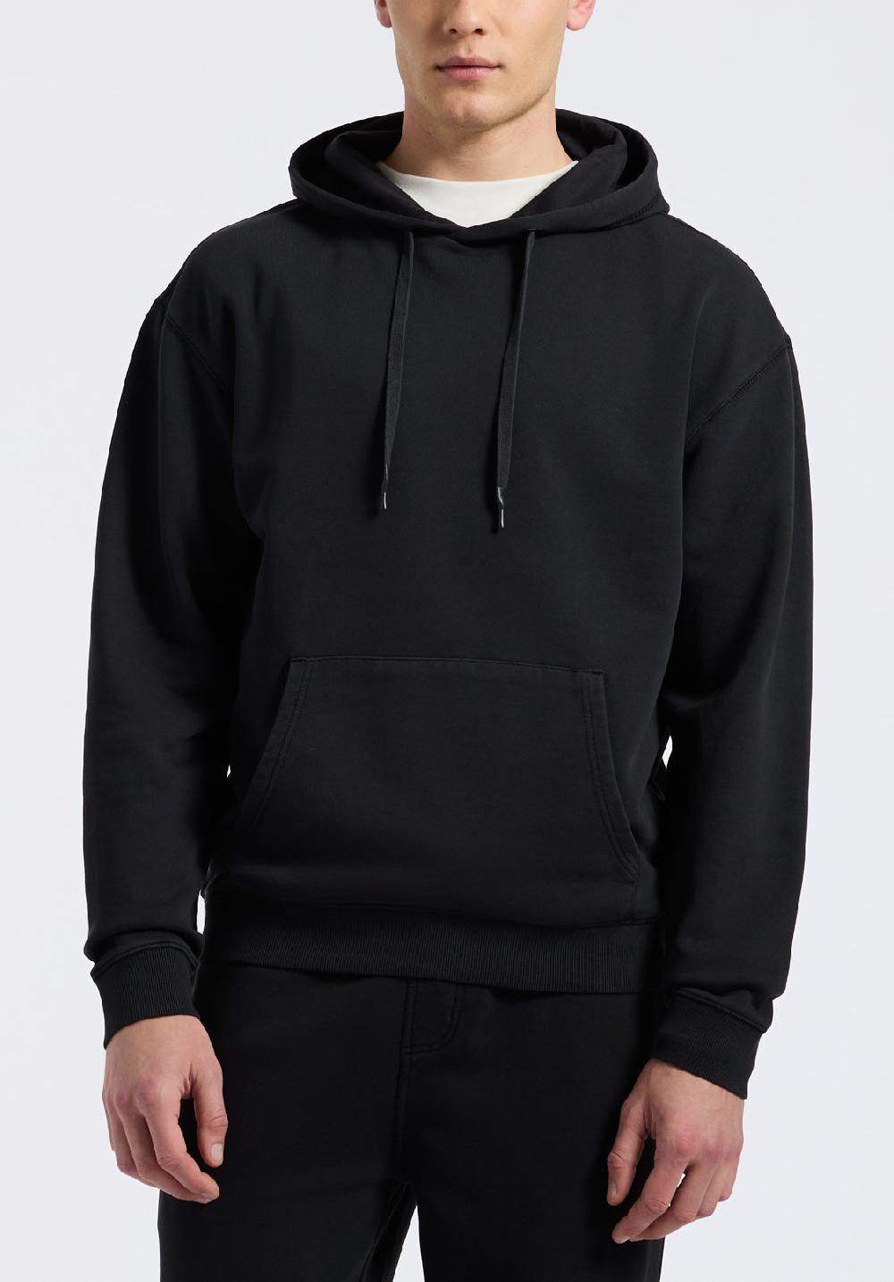 buffalo david bitton Hoodie décontracté pour homme Finley Noir