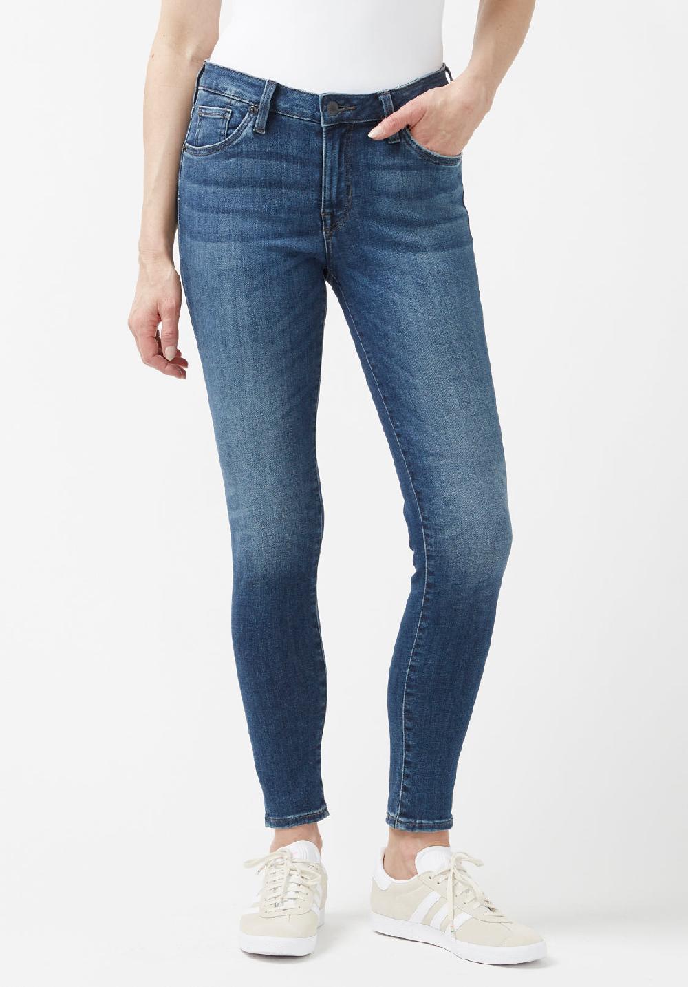 buffalo david bitton JEAN AJUSTÉ MID RISE SKINNY ALEXA - BL15669
