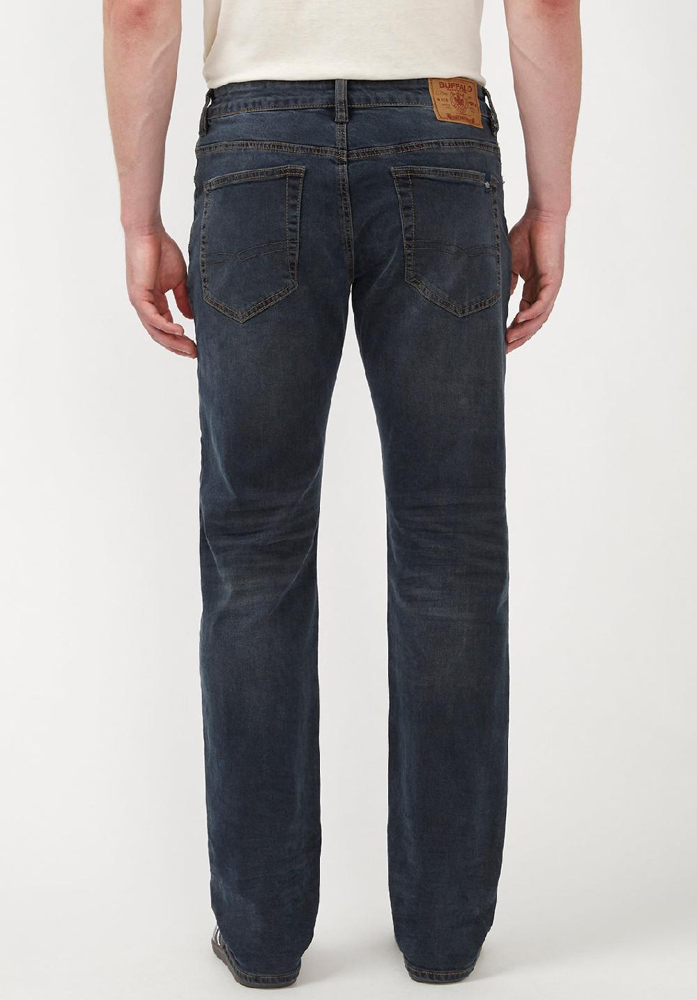 Buffalo David Bitton JEAN DÉCONTRACTÉ RELAXED STRAIGHT DRIVEN - BM22639