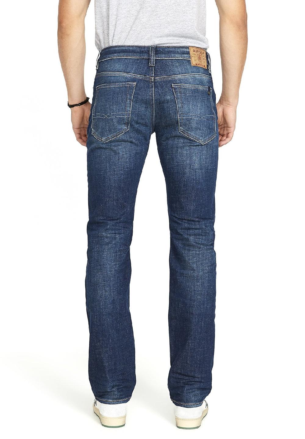 Buffalo David Bitton JEAN DÉCONTRACTÉ RELAXED STRAIGHT DRIVEN - BM22640