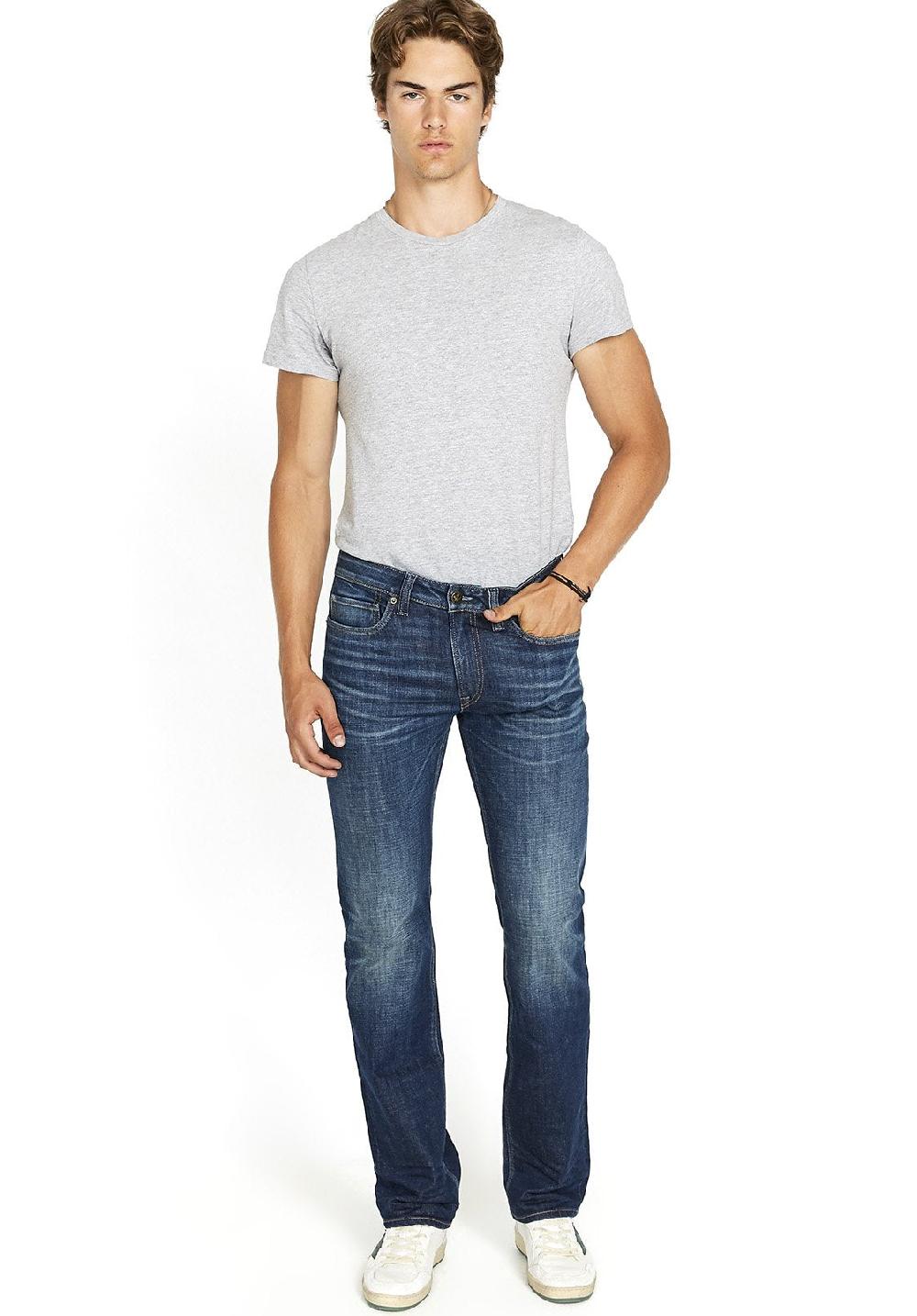 Buffalo David Bitton JEAN DÉCONTRACTÉ RELAXED STRAIGHT DRIVEN - BM22640