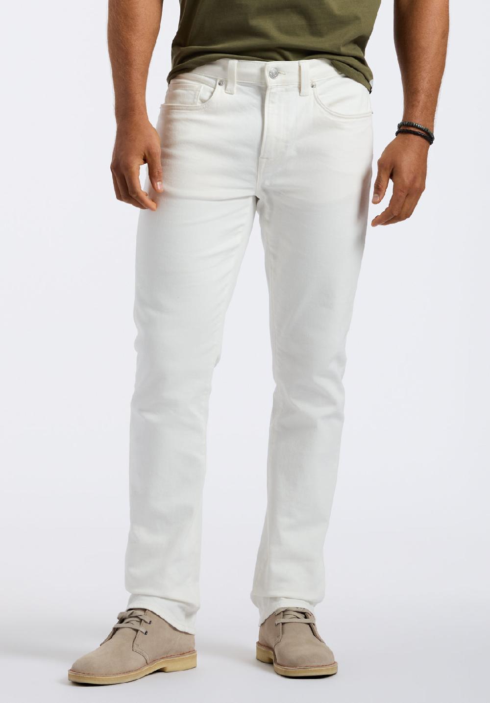 buffalo david bitton Jean droit Six pour homme Blanc