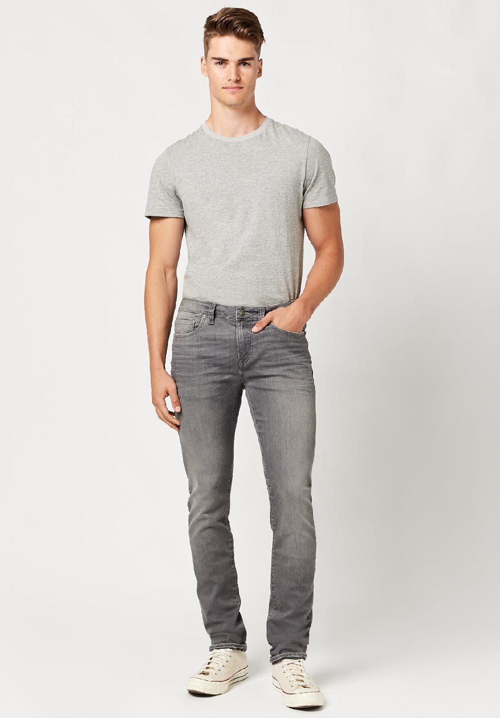 Buffalo David Bitton Jean Étroit SLIM ASH Gris - BM22721