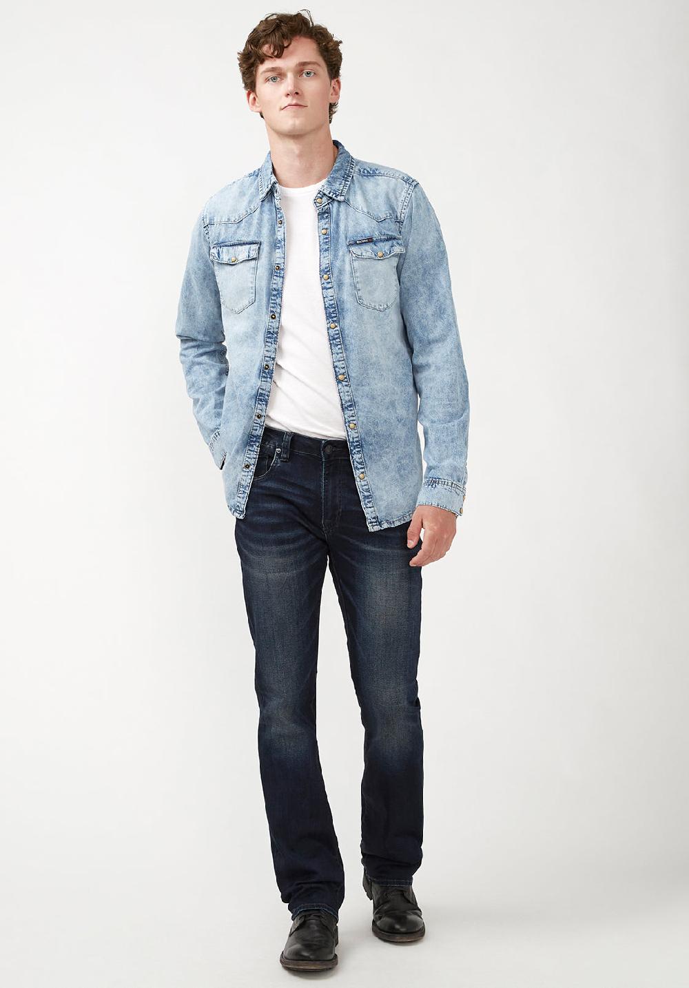 Buffalo David Bitton JEAN ÉVASÉ BOOTCUT KING - BM22675