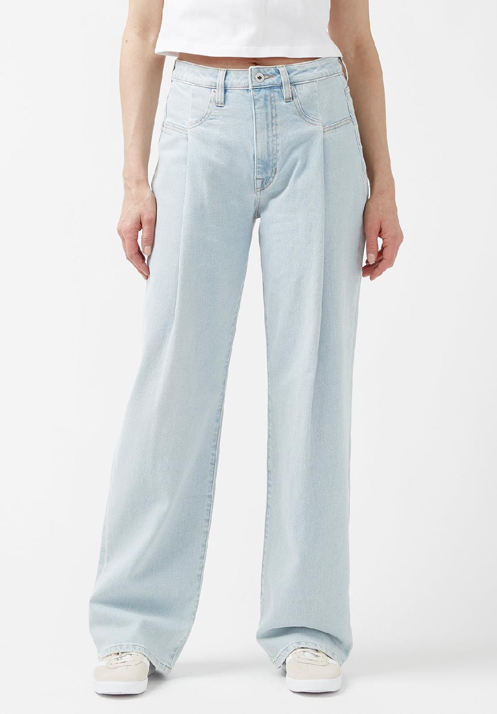 buffalo david bitton Jennifer Super High Rise Women’s Jeans with Loose Straight Leg
