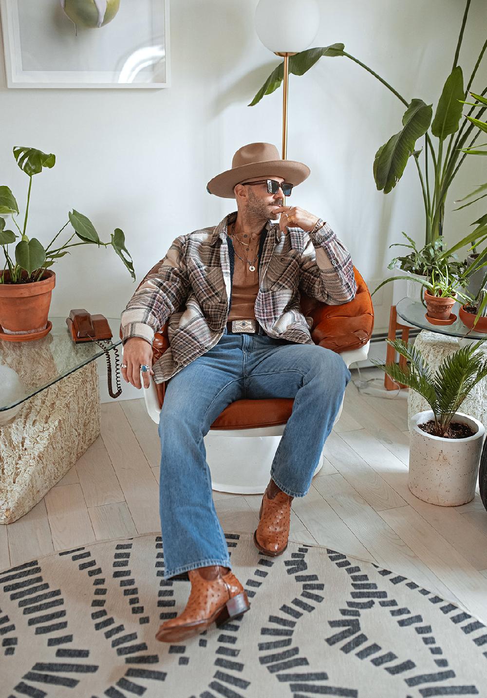 Buffalo David Bitton Jorum Light Brown Men’s Shirt Jacket