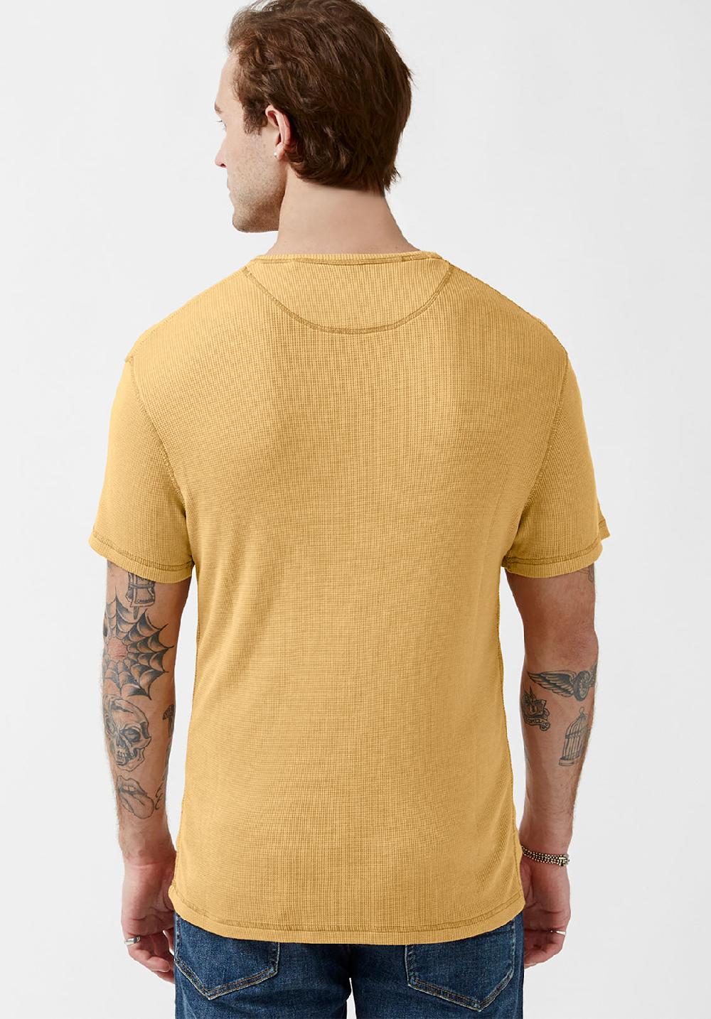 Buffalo David Bitton Kabut Tan Short Sleeve Men’s Top