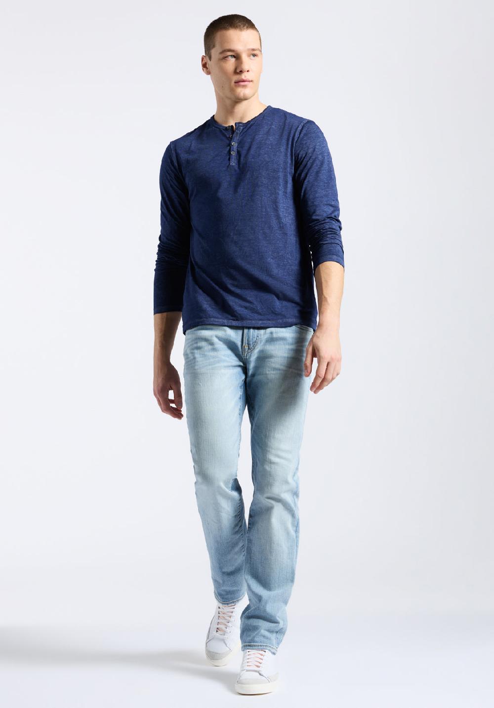 Buffalo David Bitton Kaduk Navy Long-Sleeve Men’s Top