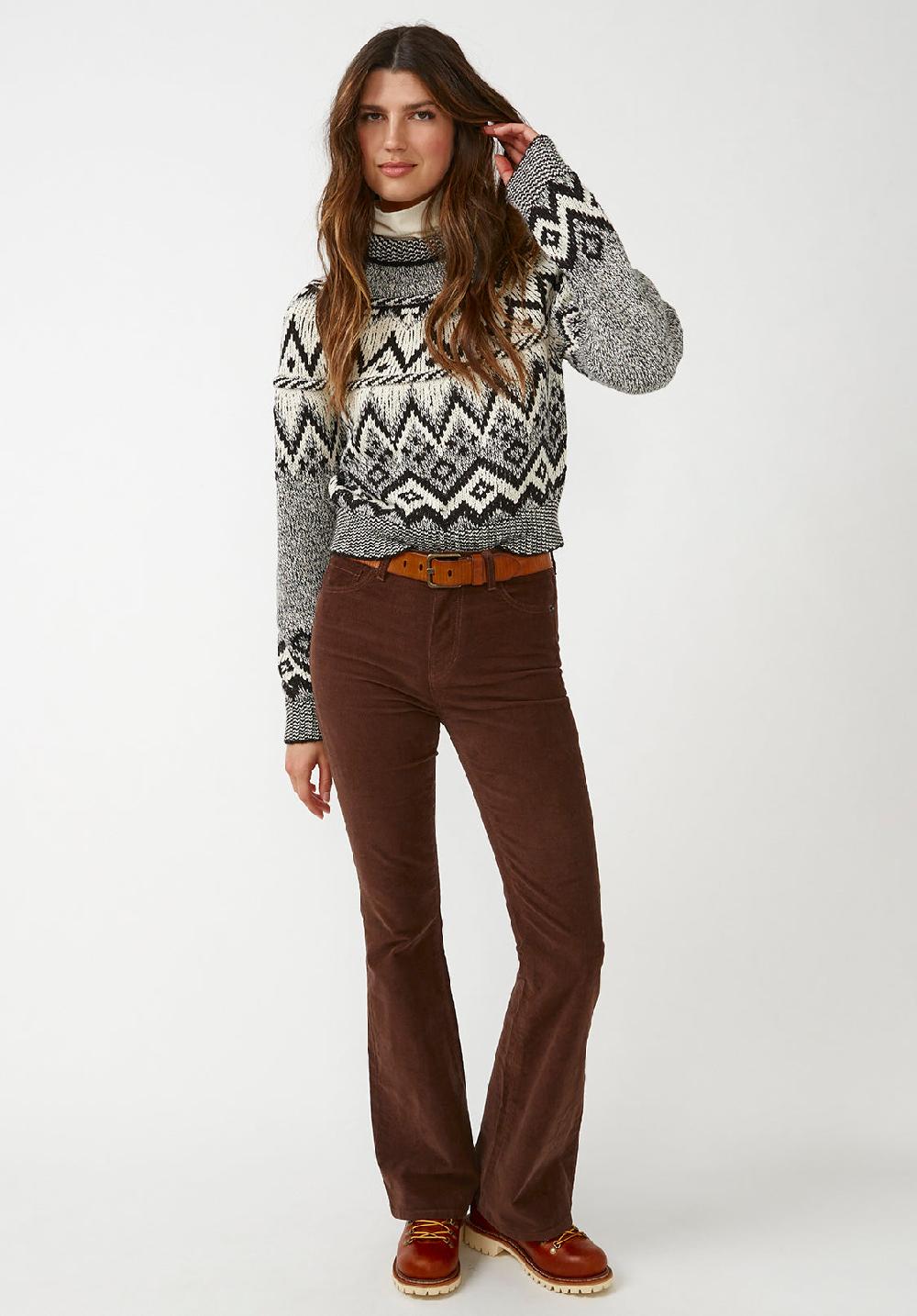 Buffalo David Bitton Lesina Women's Sweater In Heather Grey