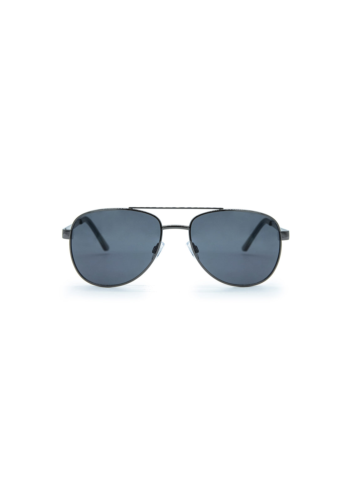buffalo david bitton Lunettes de Soleil Aviateur Classique pour Hommes Gris Hematite