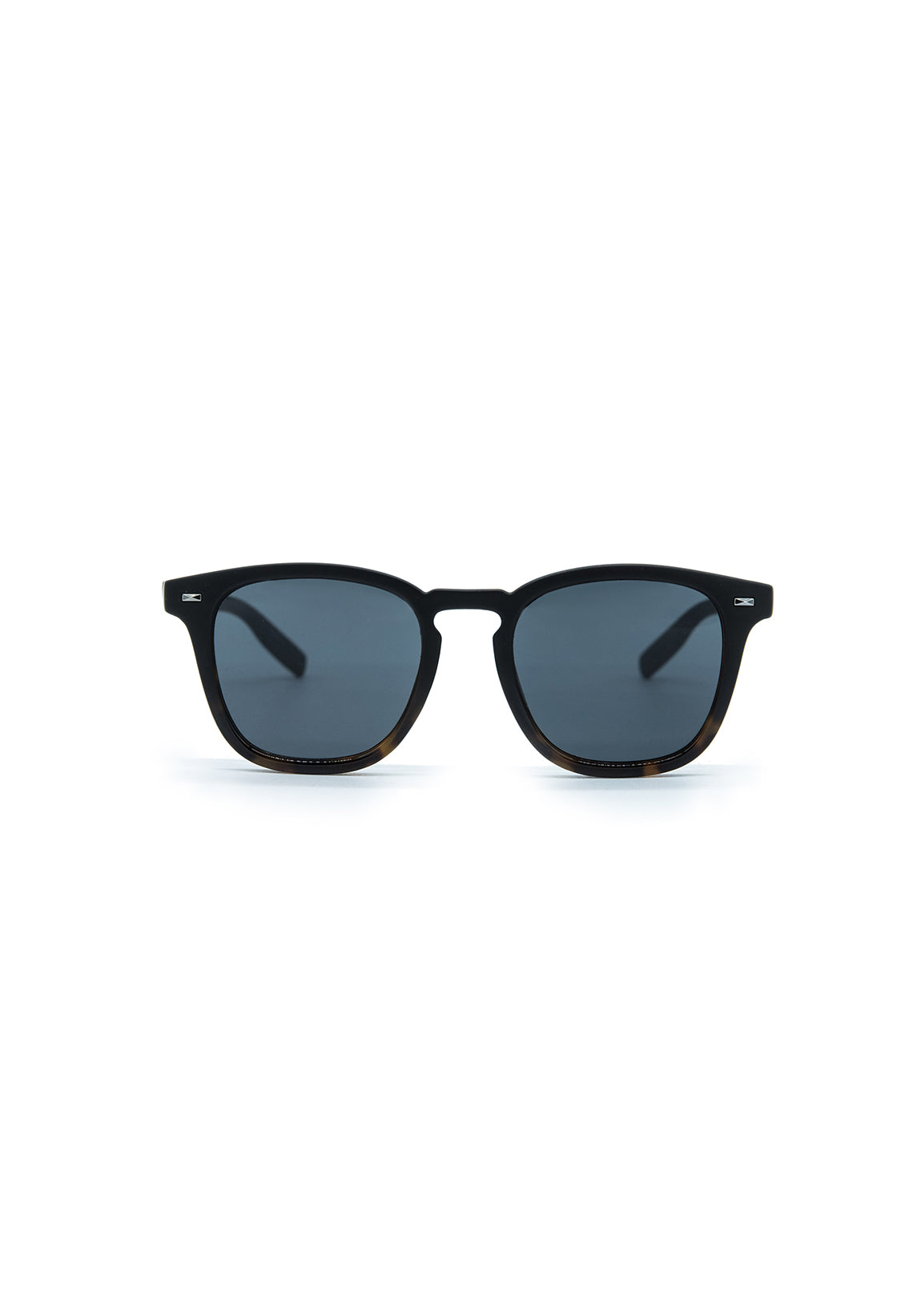 buffalo david bitton Lunettes de Soleil Carrés pour Hommes Noir - B0025S