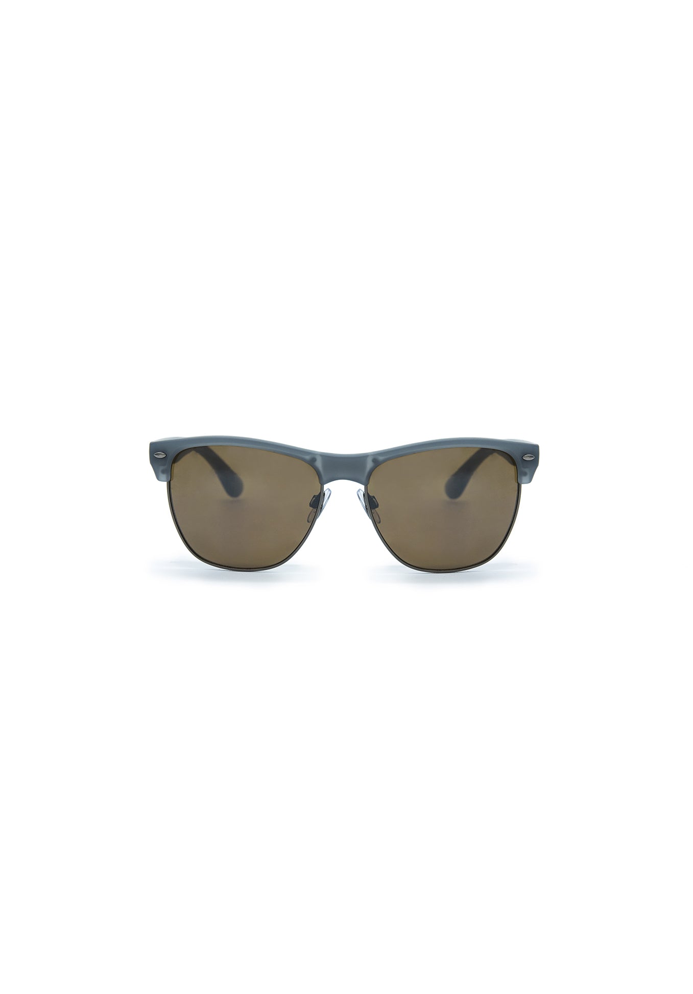 buffalo david bitton Lunettes de Soleil Classiques pour Hommes en Gris - B0026S