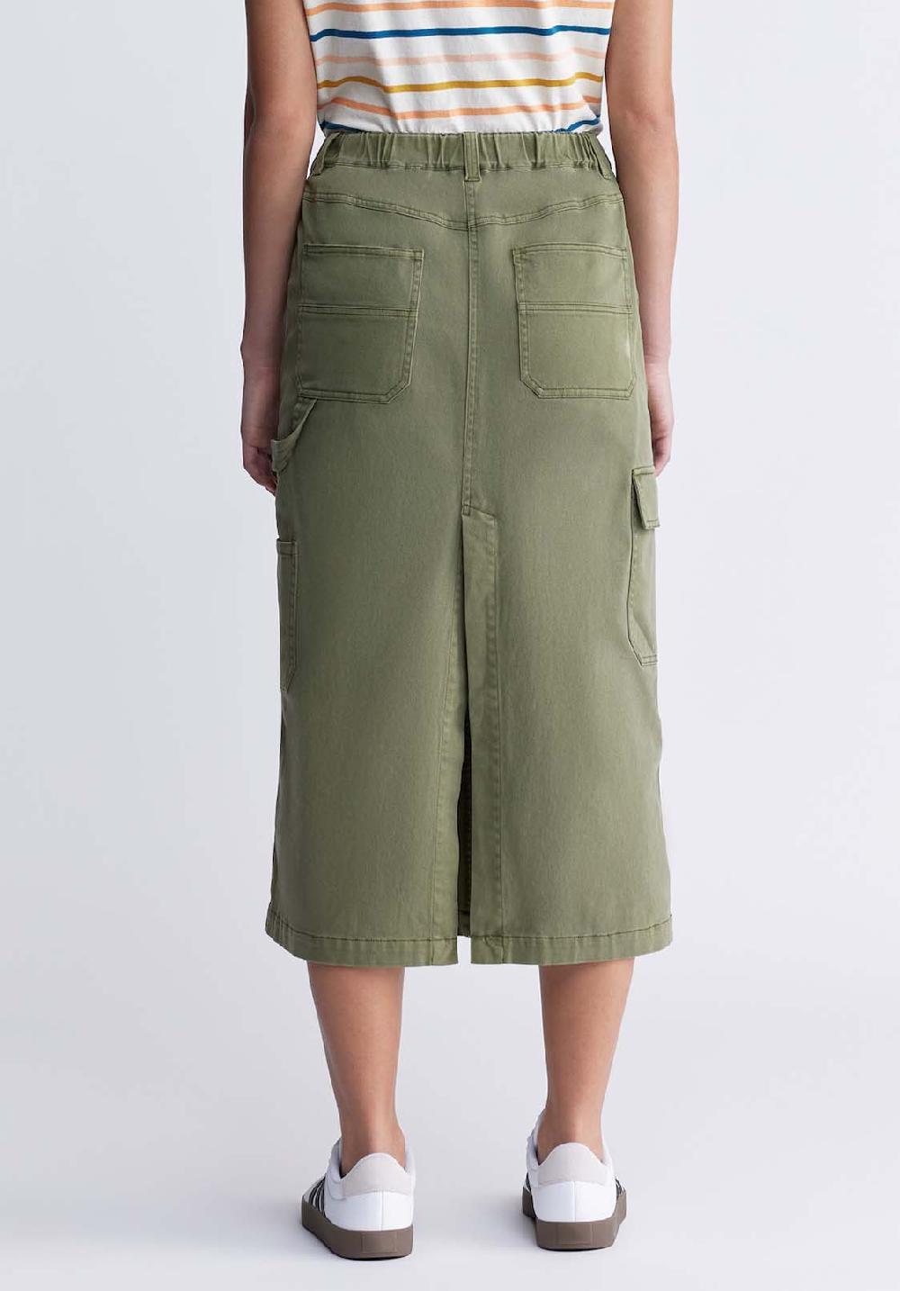 Buffalo David Bitton Matilde Women’s Cargo Skirt In Burnt Olive