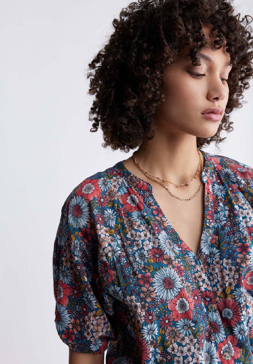 Buffalo David Bitton Merrie Women’s Maxi Dress In Spring Meadow Print