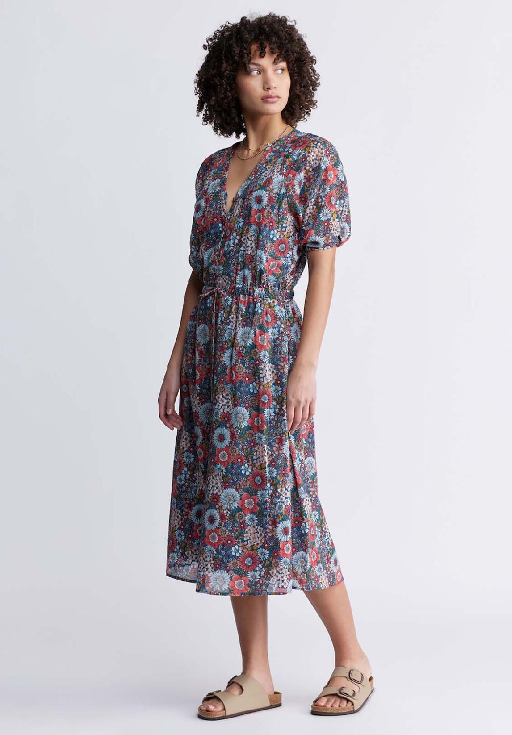 Buffalo David Bitton Merrie Women’s Maxi Dress In Spring Meadow Print
