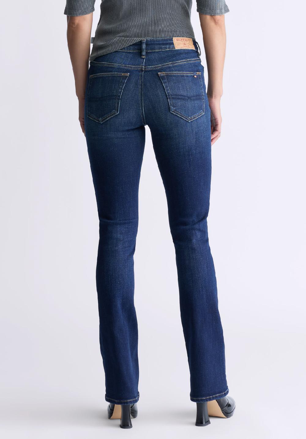 Buffalo David Bitton Mid Rise Bootcut Queen Women's Jeans Vintage Indigo