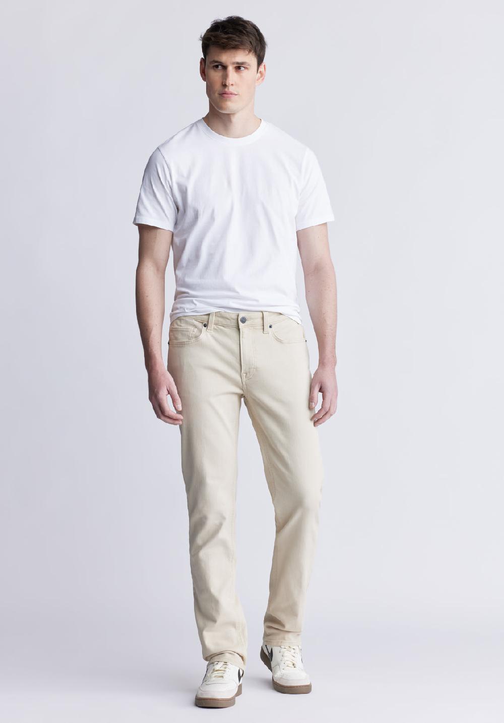 Buffalo David Bitton Pantalon Droit Pour Homme Straight Six Beige Clair - BM22939