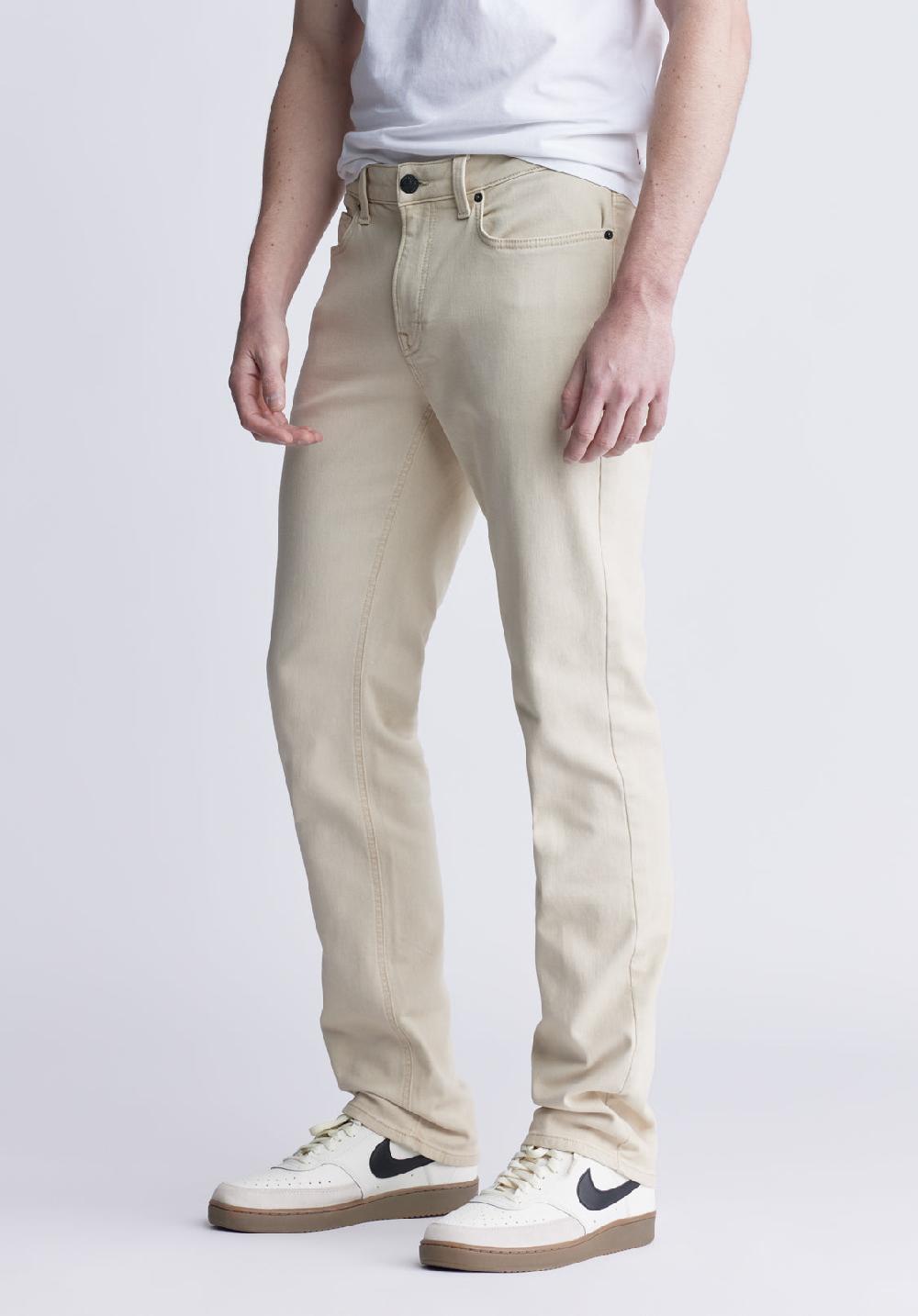 Buffalo David Bitton Pantalon Droit Pour Homme Straight Six Beige Clair - BM22939