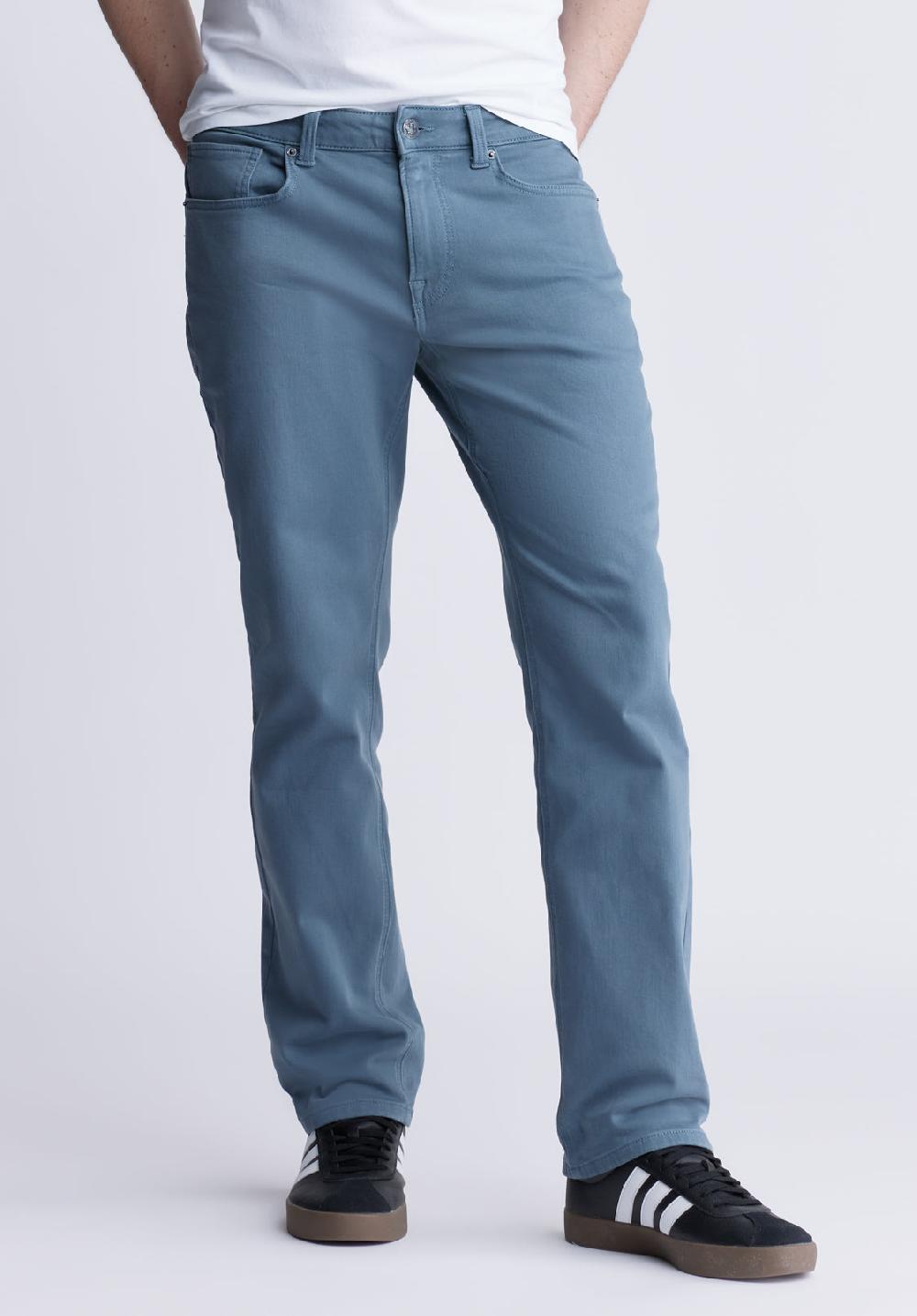 buffalo david bitton Pantalon droit pour homme Straight Six bleu mirage - BM22939