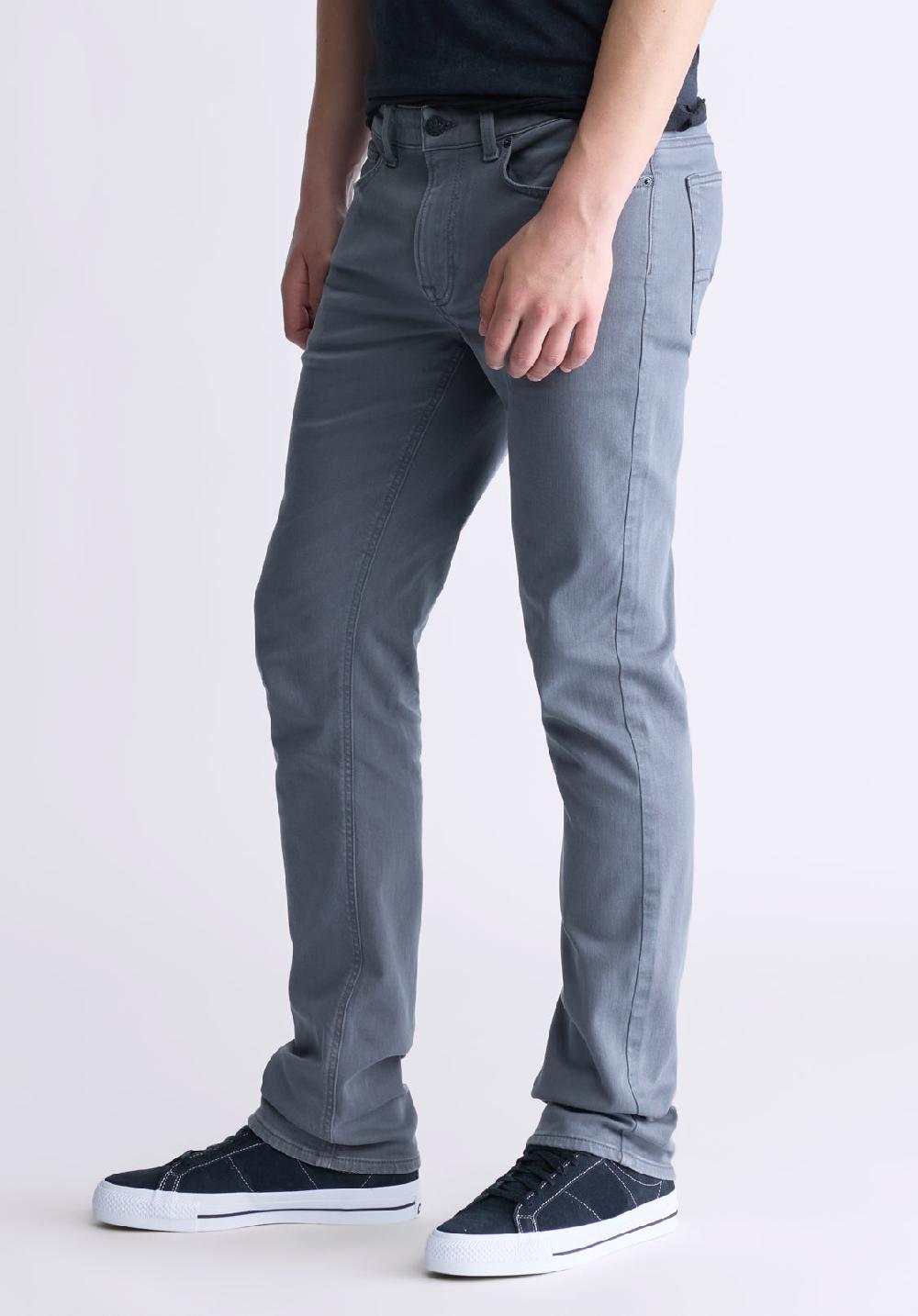 Buffalo David Bitton Pantalon Droit Pour Hommes Straight Six Gris Graphite - BM22939