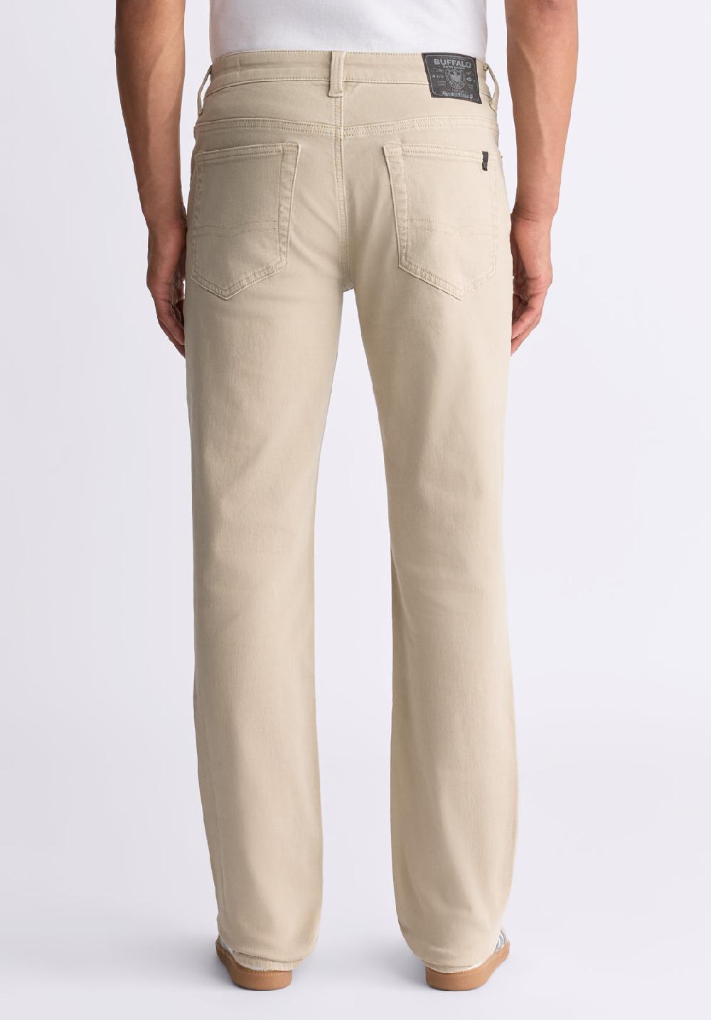 Buffalo David Bitton Pantalon Droit Pour Hommes Straight Six Sable - BM22939