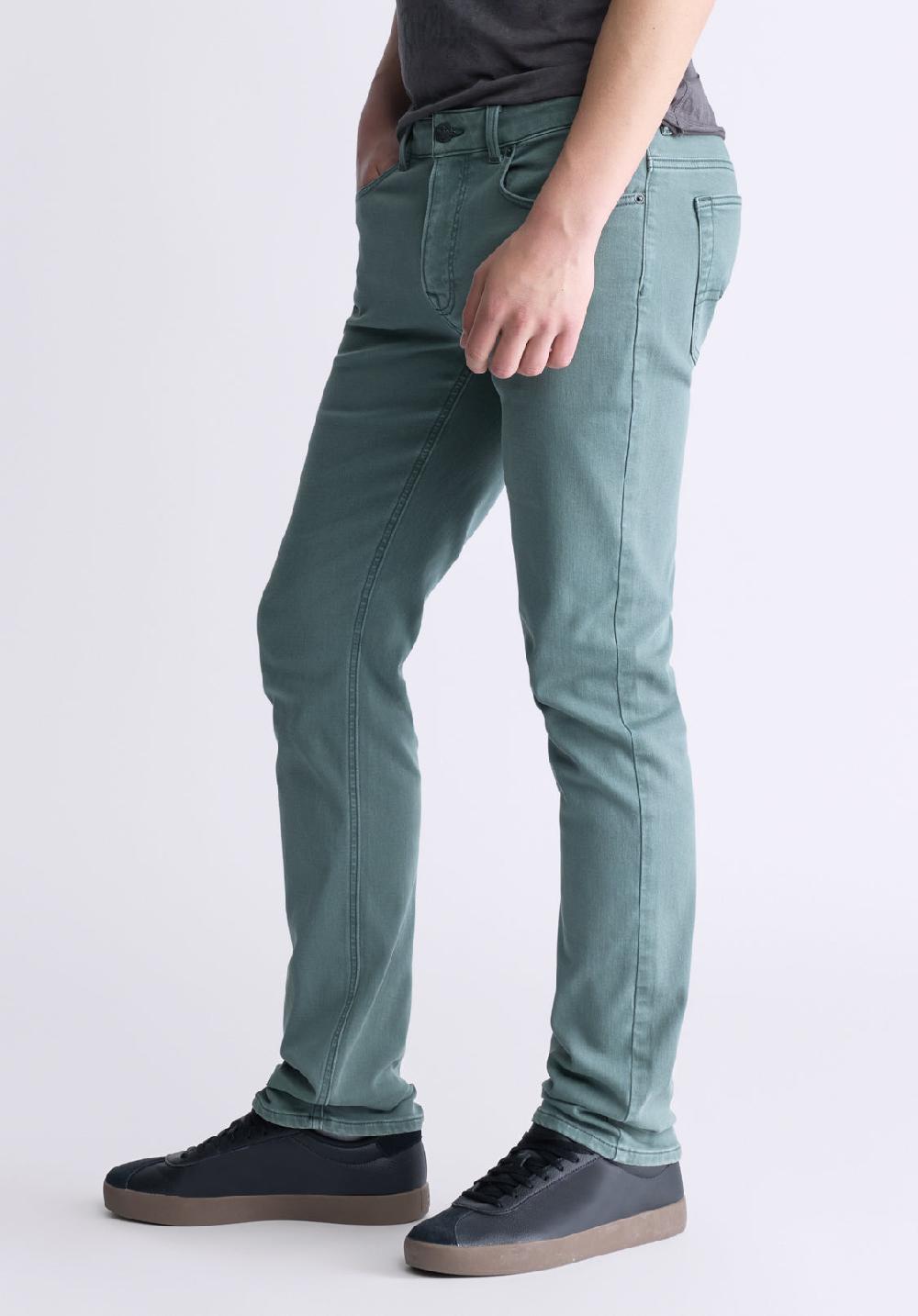 Buffalo David Bitton Pantalon Droit Pour Hommes Straight Six Vert Baumier - BM22939